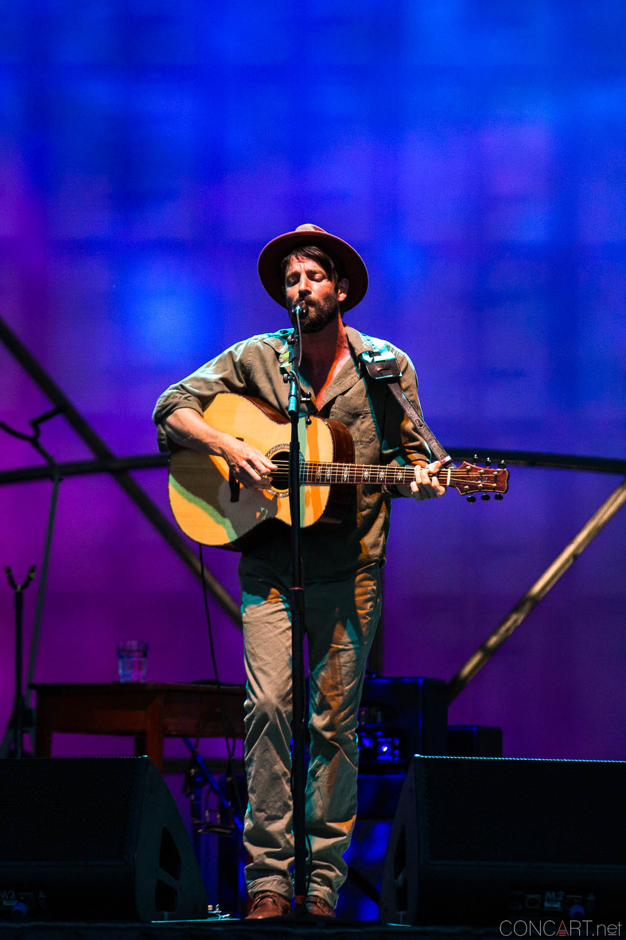 Concert Photos Ray LaMontagne The Lawn White River — Indianapolis