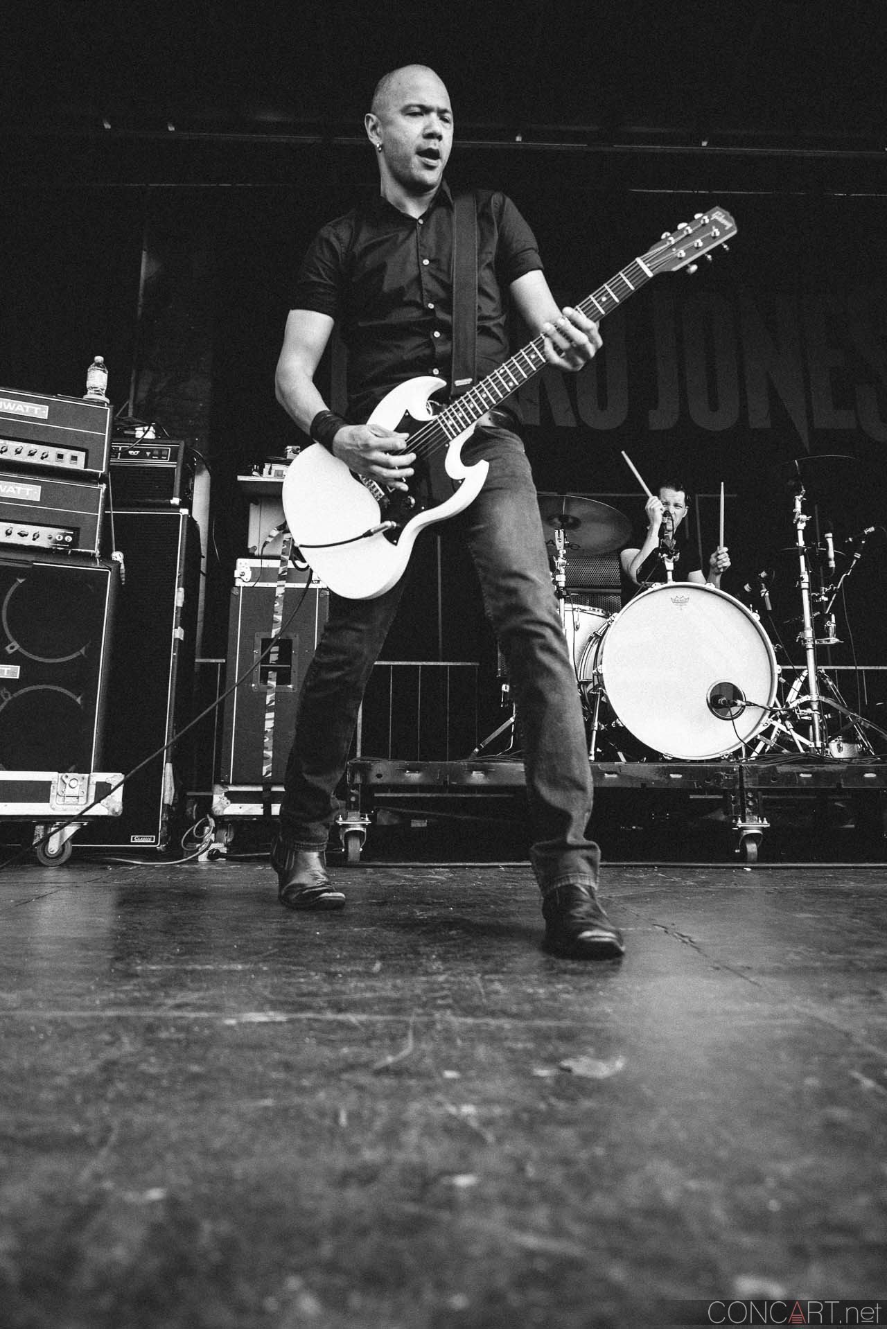 Concert Photos Danko Jones Klipsch Music Center — Indianapolis 2013