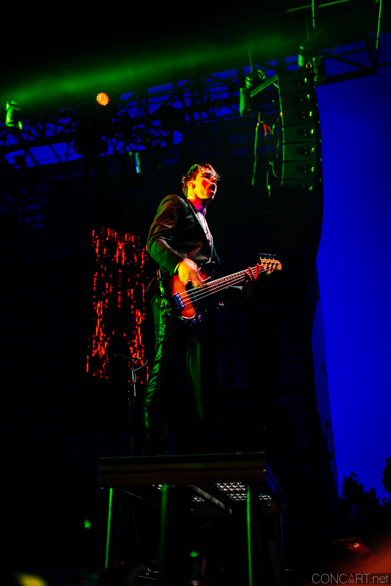 Photo of Brendon Urie Concert Dallon Weekes Farm Bureau Insurance Harrison College Indianapolis Indy Kenneth Harris Live Music Panic at the Disco Spencer Smith The Lawn at White River State Park 22