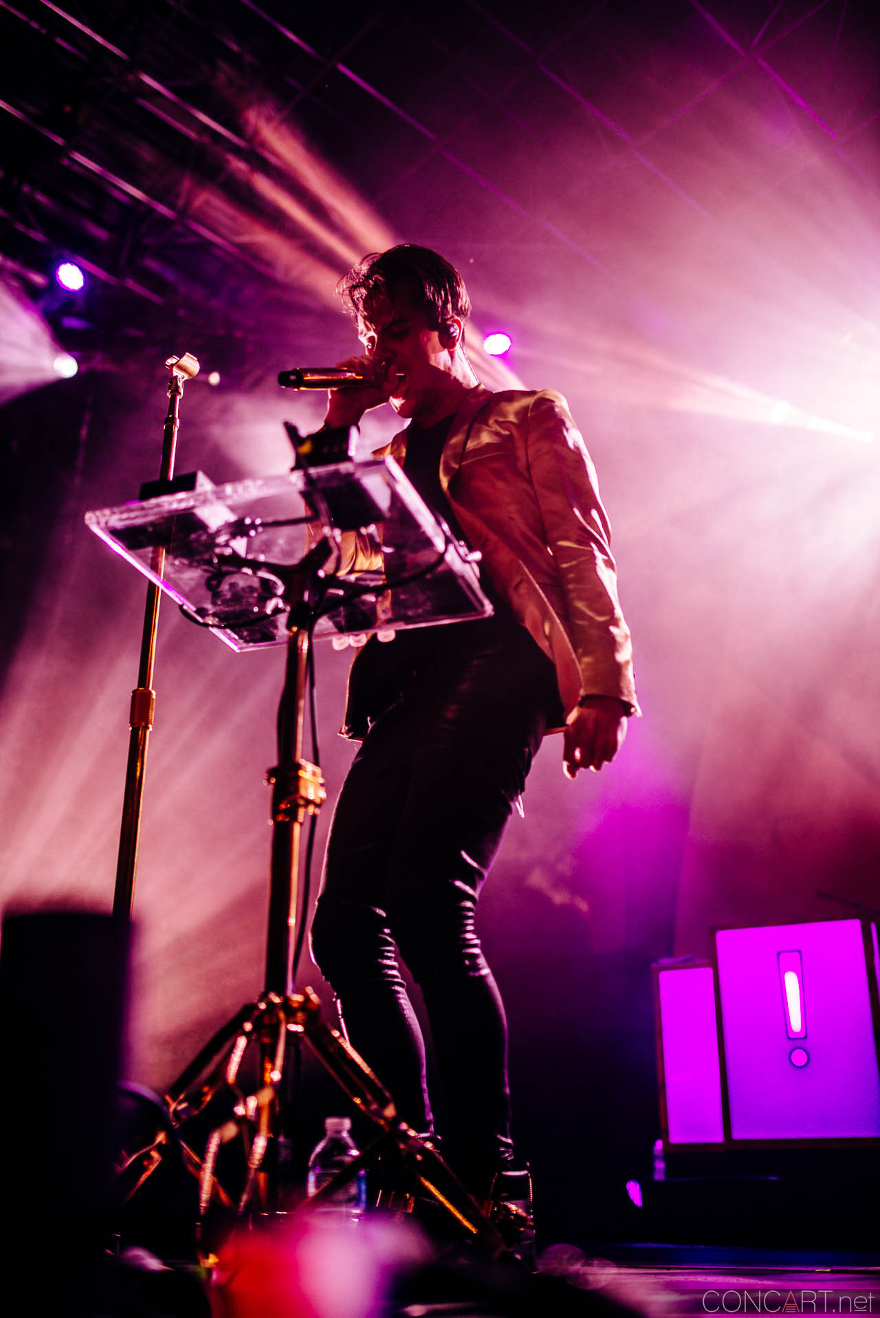 Photo of Brendon Urie Concert Dallon Weekes Farm Bureau Insurance Harrison College Indianapolis Indy Kenneth Harris Live Music Panic at the Disco Spencer Smith The Lawn at White River State Park 21