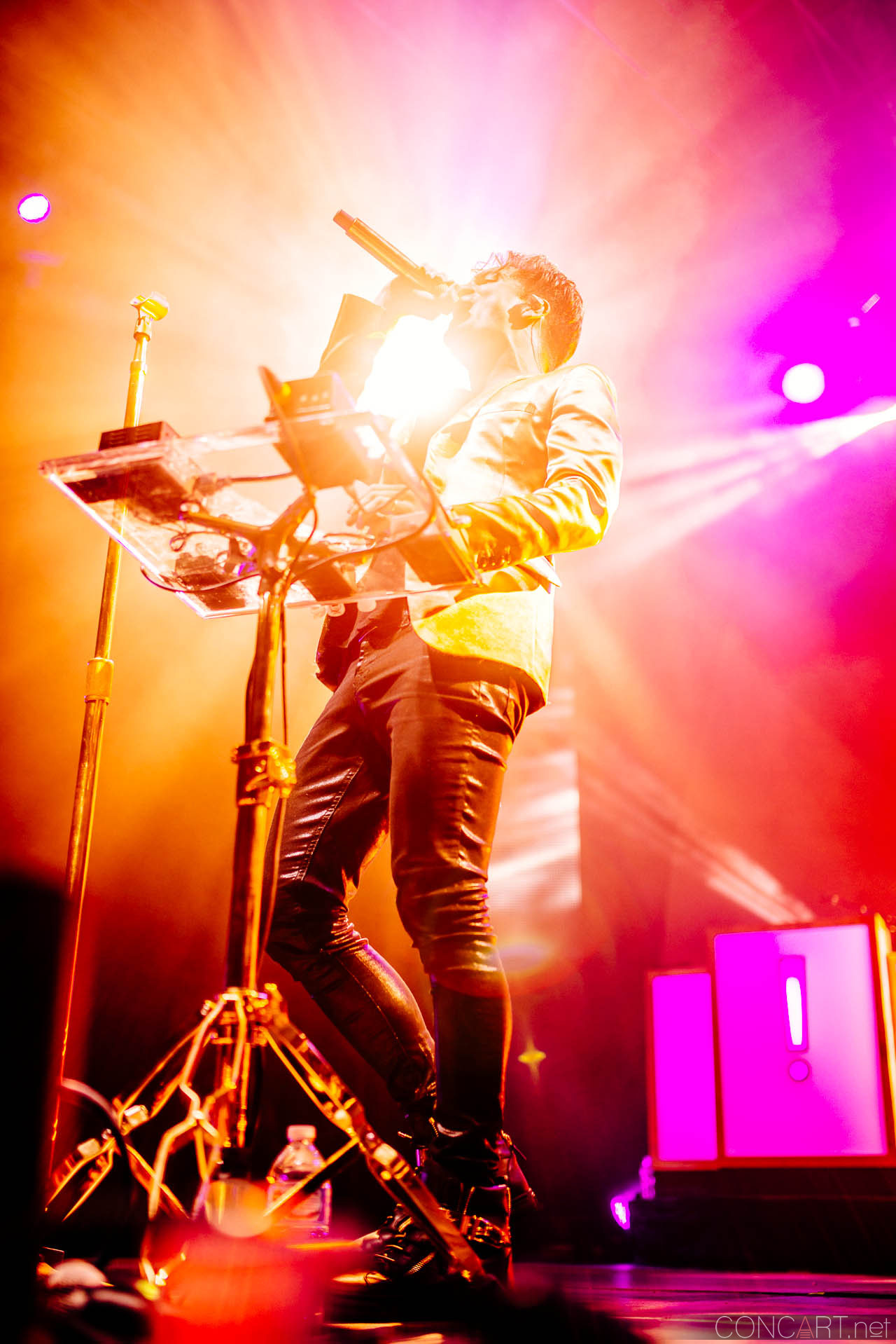 Photo of Brendon Urie Concert Dallon Weekes Farm Bureau Insurance Harrison College Indianapolis Indy Kenneth Harris Live Music Panic at the Disco Spencer Smith The Lawn at White River State Park 20