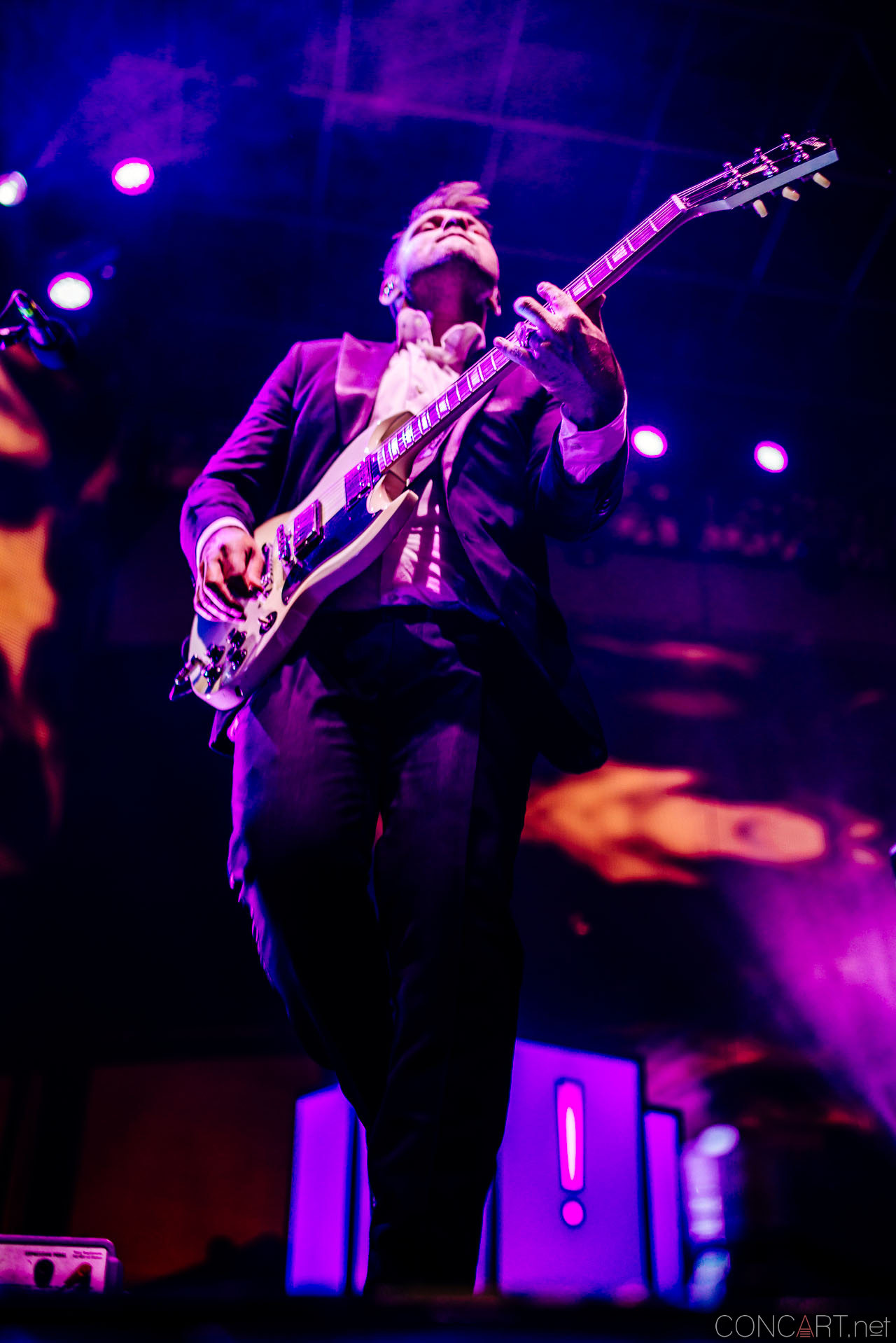 Photo of Brendon Urie Concert Dallon Weekes Farm Bureau Insurance Harrison College Indianapolis Indy Kenneth Harris Live Music Panic at the Disco Spencer Smith The Lawn at White River State Park 17