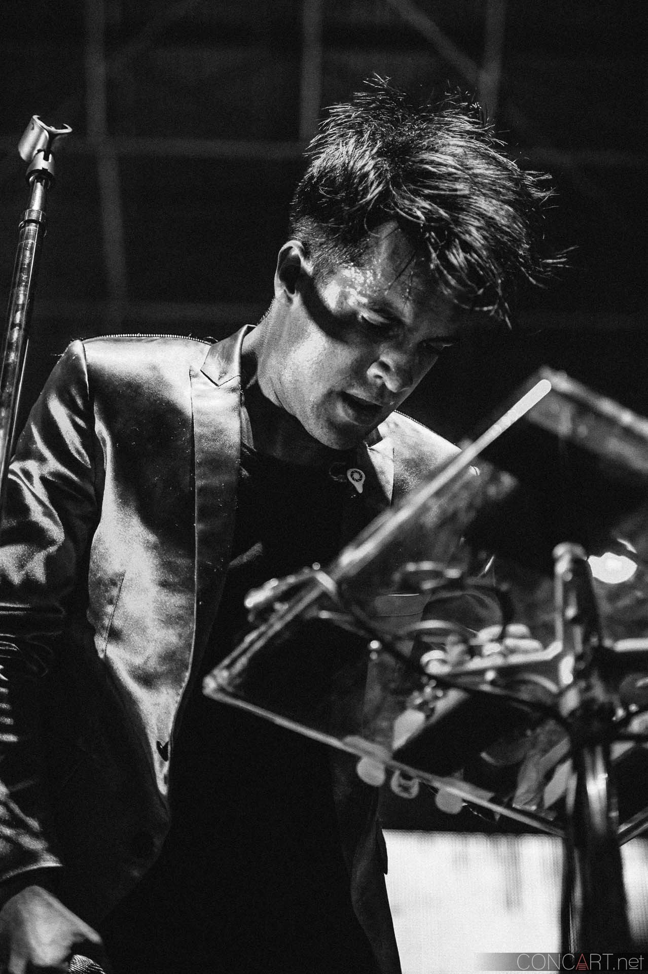 Photo of Brendon Urie Concert Dallon Weekes Farm Bureau Insurance Harrison College Indianapolis Indy Kenneth Harris Live Music Panic at the Disco Spencer Smith The Lawn at White River State Park 13