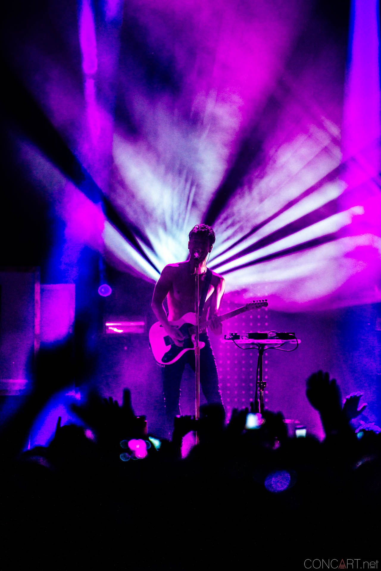 Photo of Brendon Urie Concert Dallon Weekes Farm Bureau Insurance Harrison College Indianapolis Indy Kenneth Harris Live Music Panic at the Disco Spencer Smith The Lawn at White River State Park 12