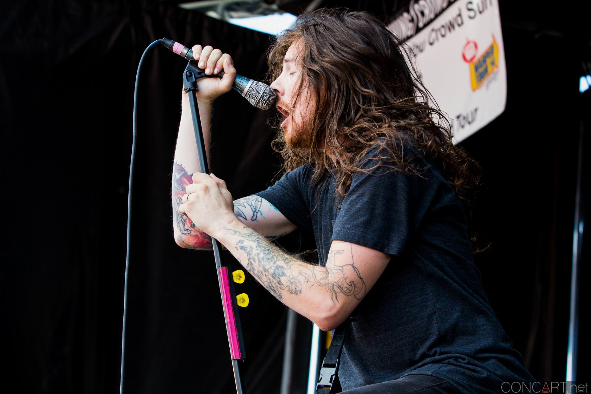 Photo of 2014 Indiana Indianapolis Klipsch Music Center Noblesville The Devil Wears Prada Tyson White vans warped tour 19