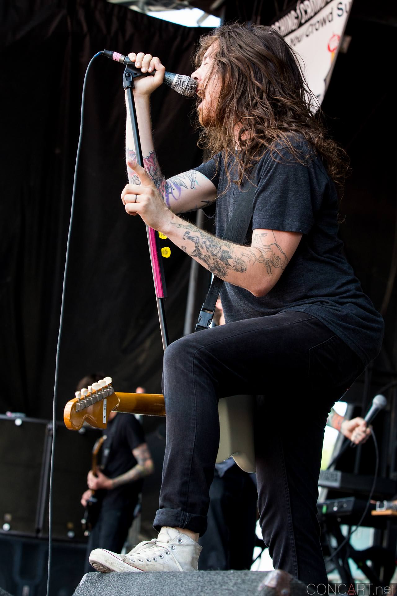 Photo of 2014 Indiana Indianapolis Klipsch Music Center Noblesville The Devil Wears Prada Tyson White vans warped tour 20