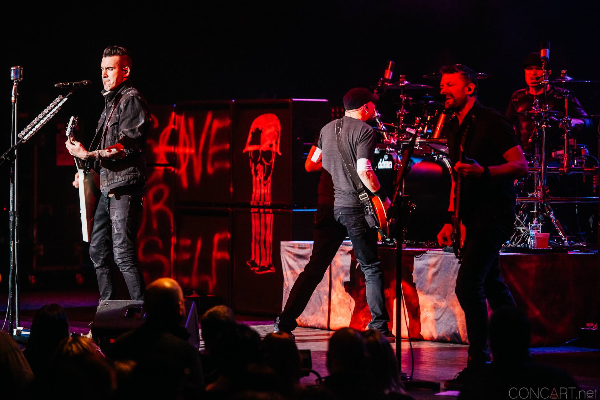 Photo of 2015 Concert Dave Brenner Dead Back Indianapolis Indy Joey Dandeneu Murat Theatre Old National Centre Theory Of A Deadman Tyler Connolly 12