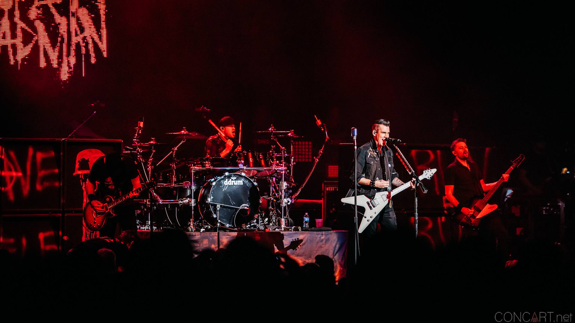 Photo of 2015 Concert Dave Brenner Dead Back Indianapolis Indy Joey Dandeneu Murat Theatre Old National Centre Theory Of A Deadman Tyler Connolly 14