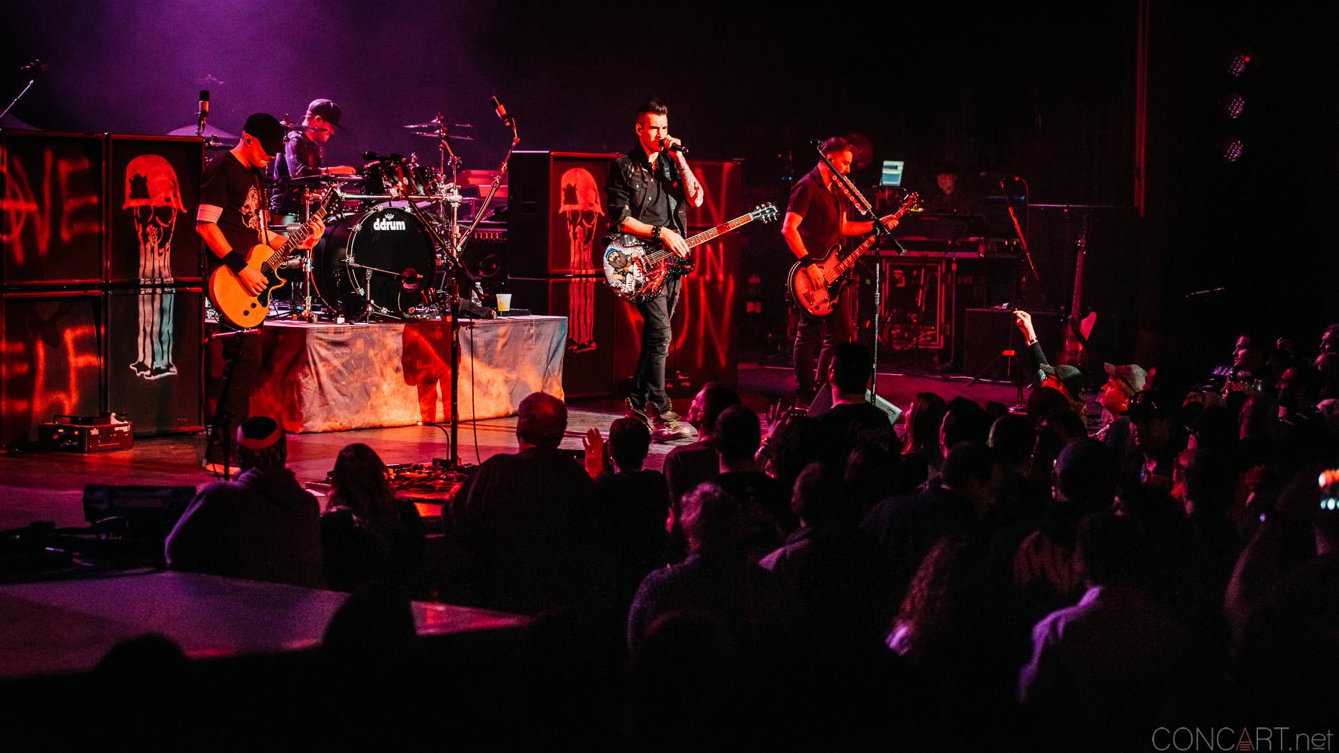 Photo of 2015 Concert Dave Brenner Dead Back Indianapolis Indy Joey Dandeneu Murat Theatre Old National Centre Theory Of A Deadman Tyler Connolly 27