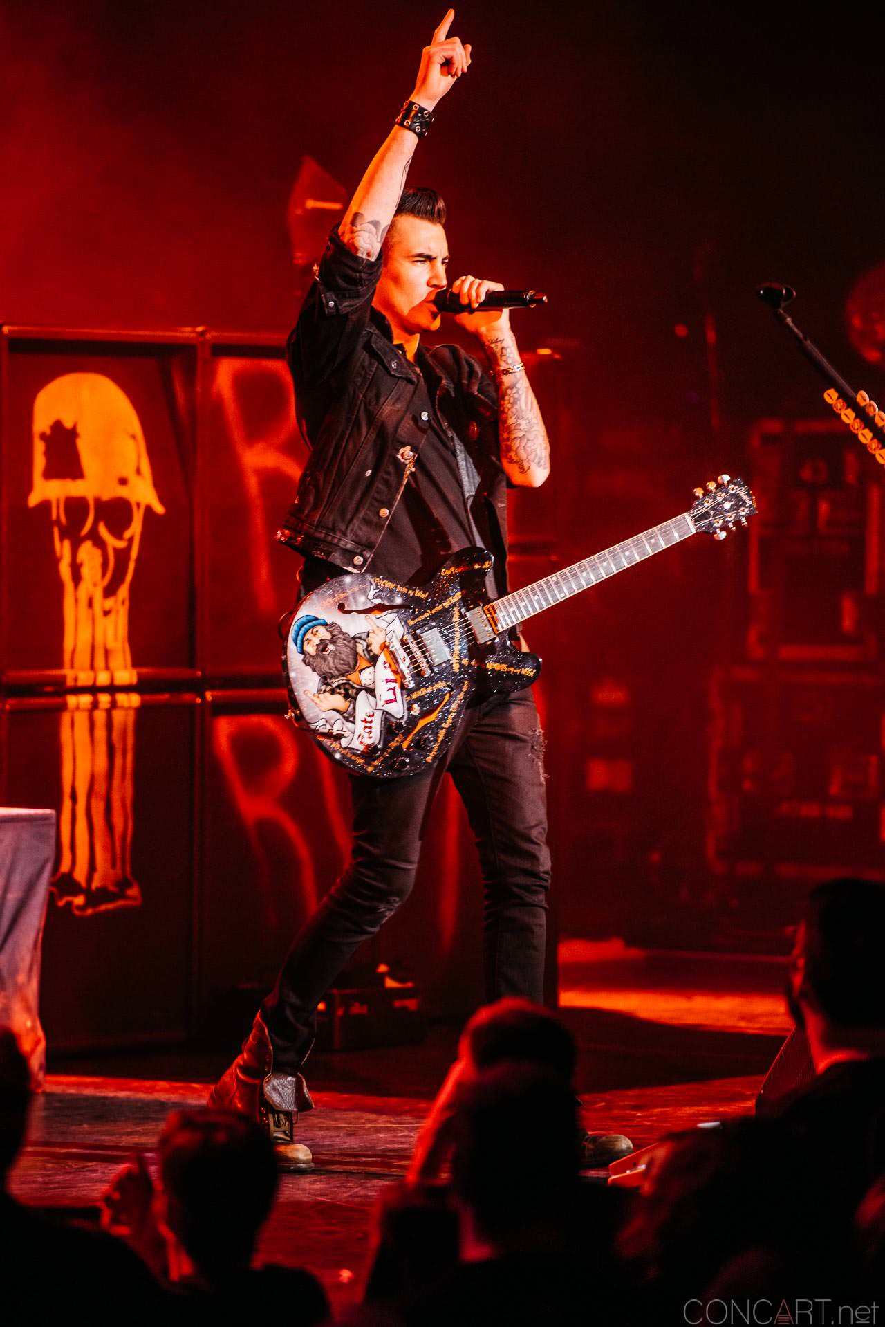 Photo of 2015 Concert Dave Brenner Dead Back Indianapolis Indy Joey Dandeneu Murat Theatre Old National Centre Theory Of A Deadman Tyler Connolly 36