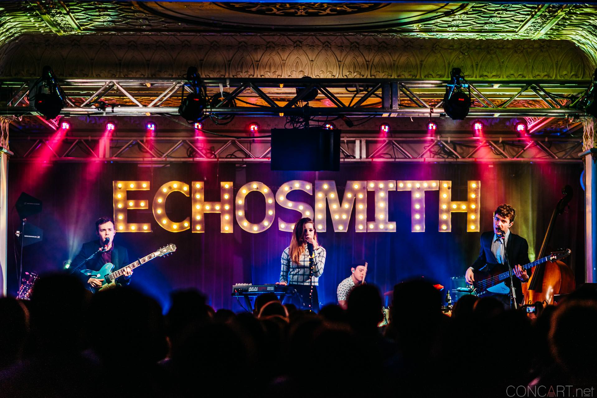 Photo of 2015 Concert Deluxe at Old National Centre Echosmith Graham Sierota Indianapolis Jamie Sierota Lights Live Live Music Noah Sierota Sean Molin Sydney Sierota 1