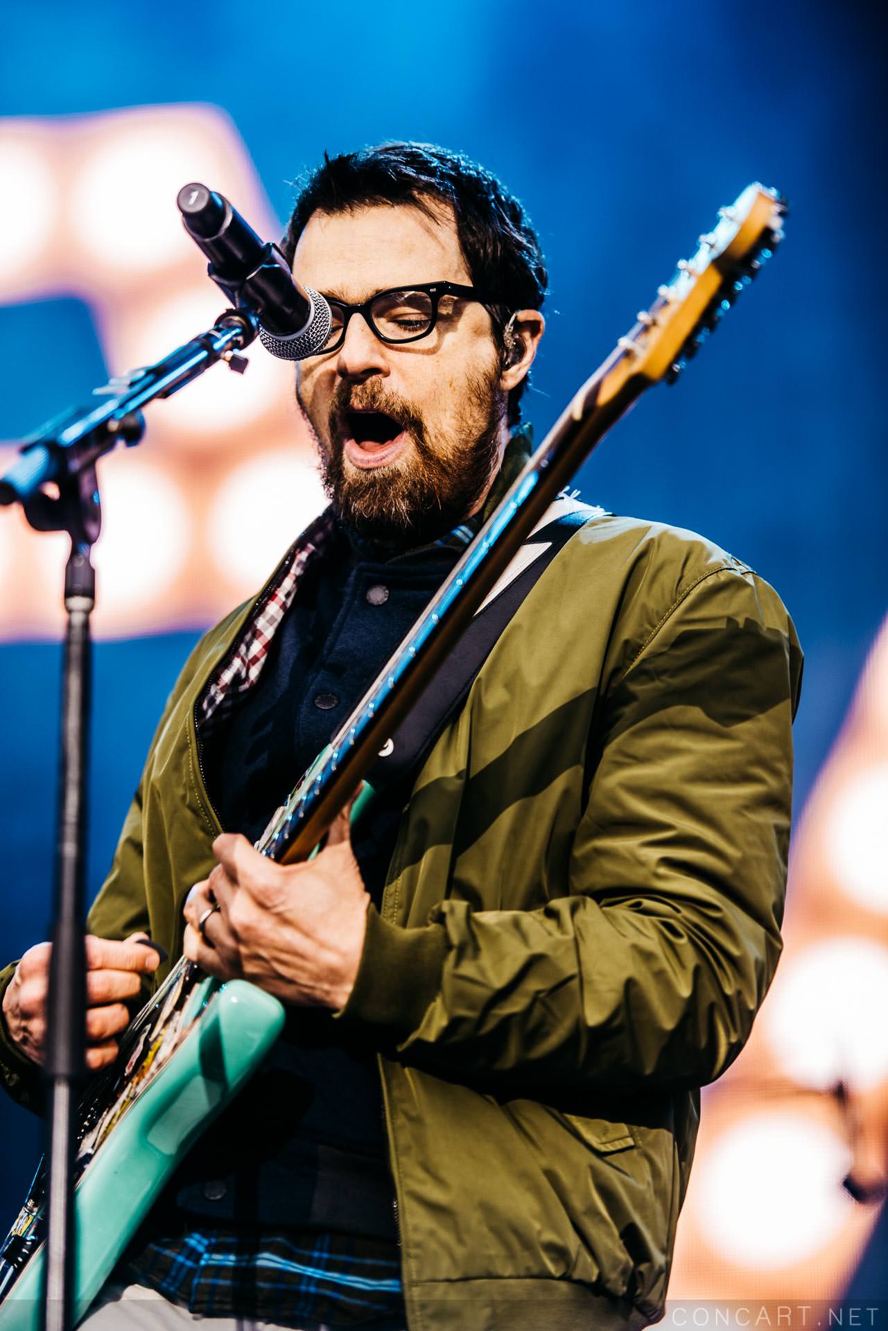 Photo of Indianapolis Indy March Madness Music Festival NCAA Final Four Rivers Cuomo Sean Molin The Lawn at White River State Park Weezer 19