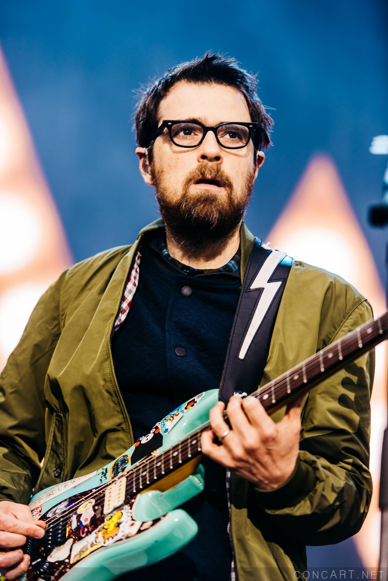 Photo of Indianapolis Indy March Madness Music Festival NCAA Final Four Rivers Cuomo Sean Molin The Lawn at White River State Park Weezer 22