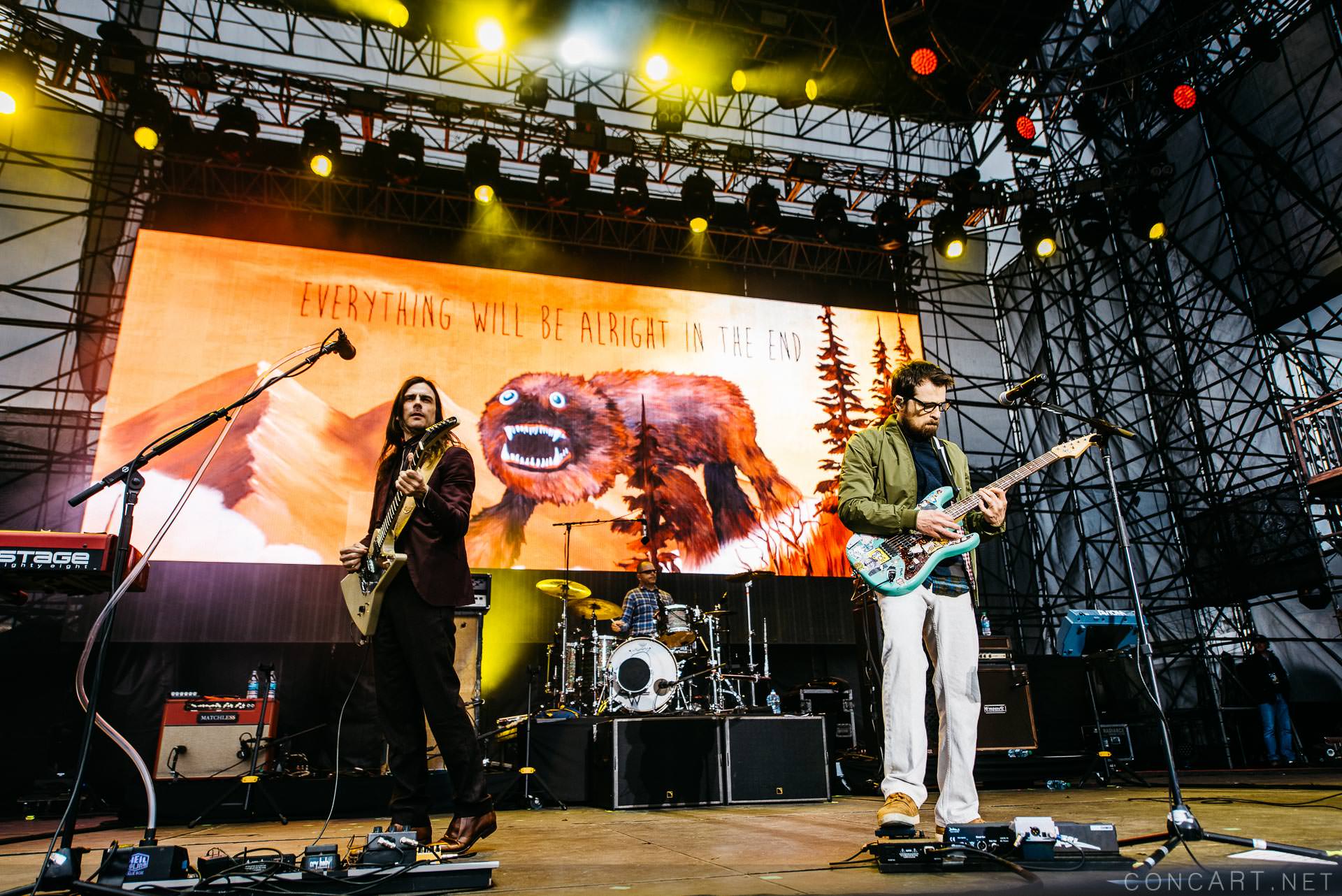 Photo of Indianapolis Indy March Madness Music Festival NCAA Final Four Rivers Cuomo Sean Molin The Lawn at White River State Park Weezer 28