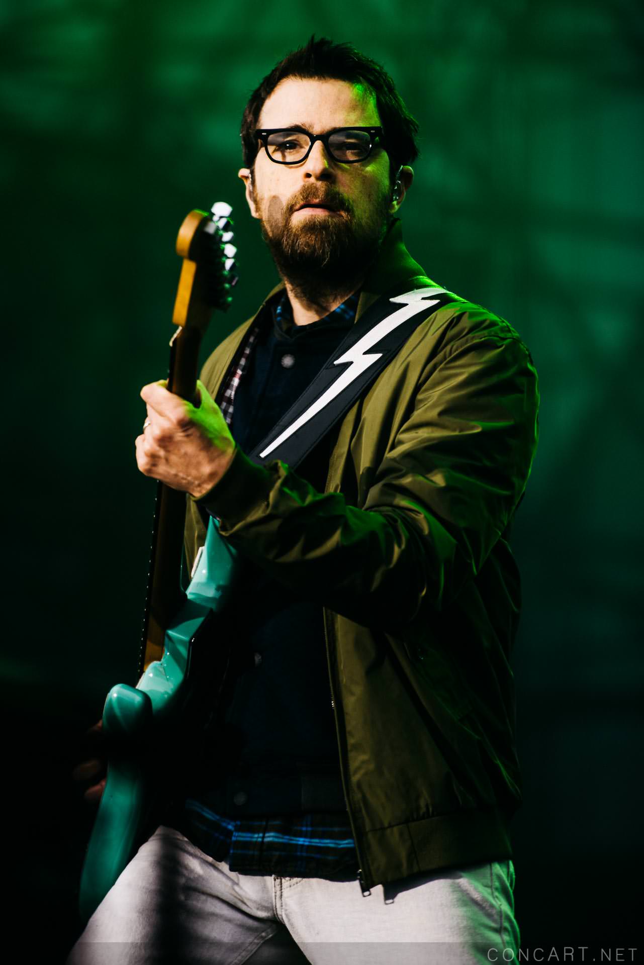 Photo of Indianapolis Indy March Madness Music Festival NCAA Final Four Rivers Cuomo Sean Molin The Lawn at White River State Park Weezer 30
