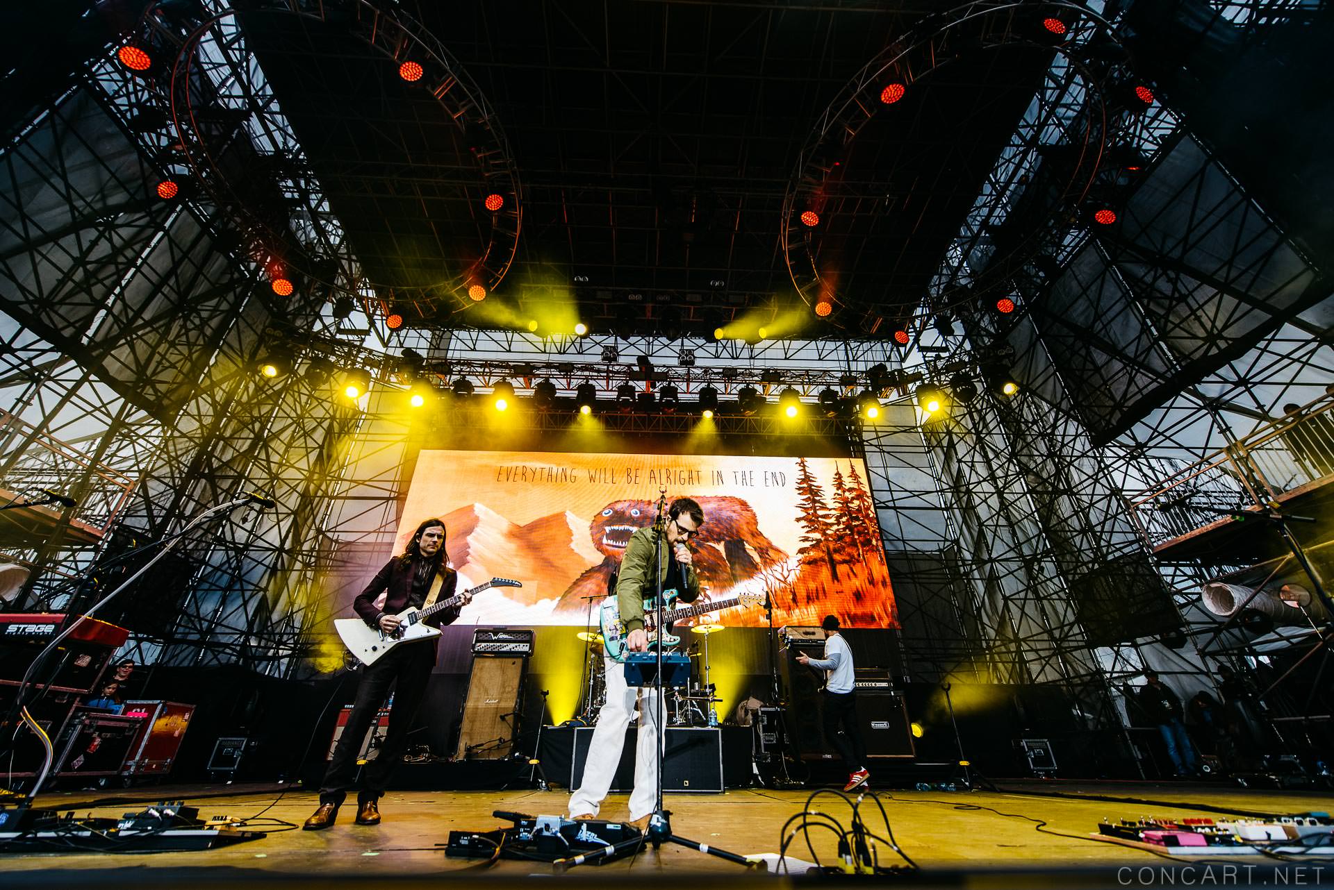 Photo of Indianapolis Indy March Madness Music Festival NCAA Final Four Rivers Cuomo Sean Molin The Lawn at White River State Park Weezer 32