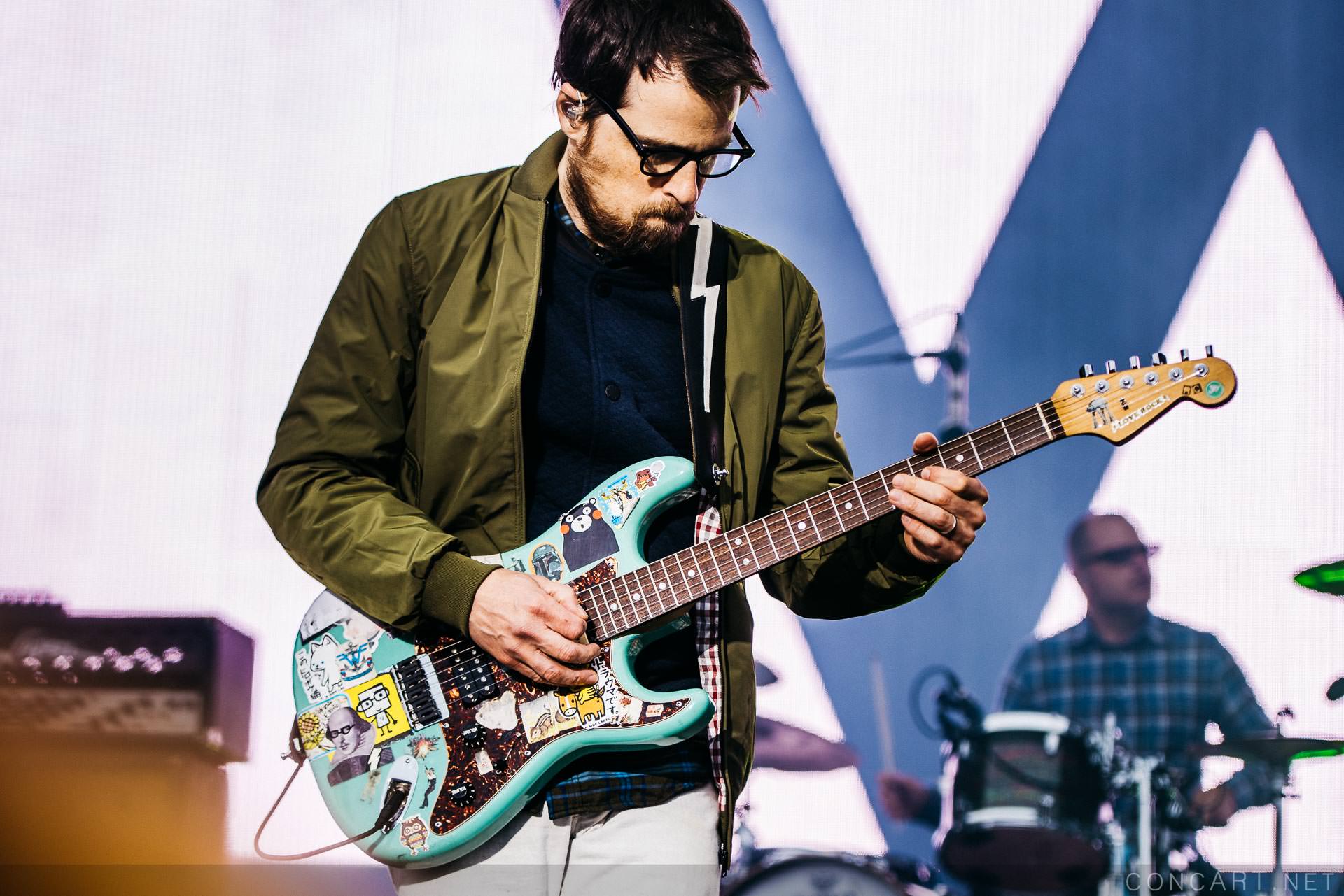 Photo of Indianapolis Indy March Madness Music Festival NCAA Final Four Rivers Cuomo Sean Molin The Lawn at White River State Park Weezer 33
