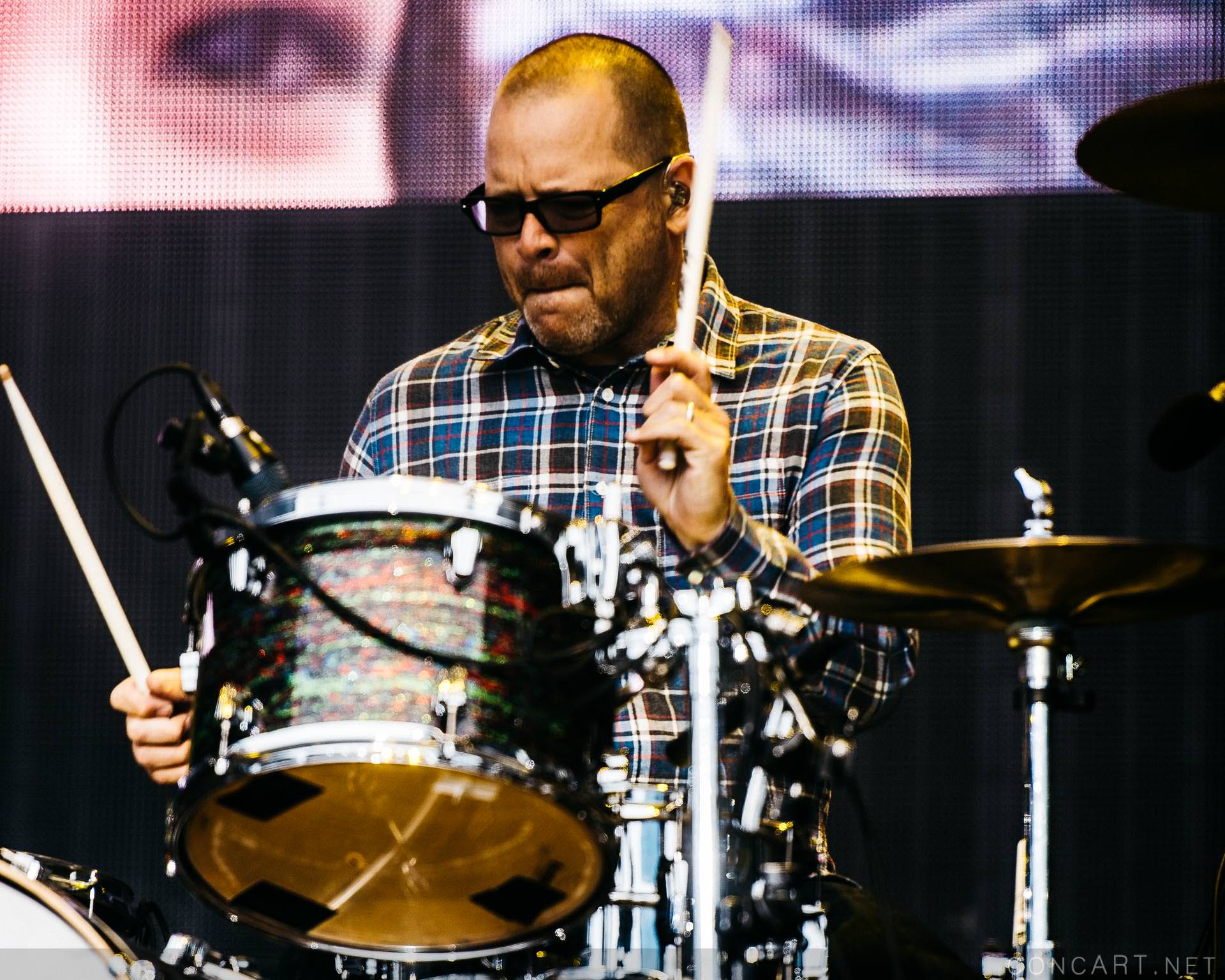 Photo of Indianapolis Indy March Madness Music Festival NCAA Final Four Rivers Cuomo Sean Molin The Lawn at White River State Park Weezer 42