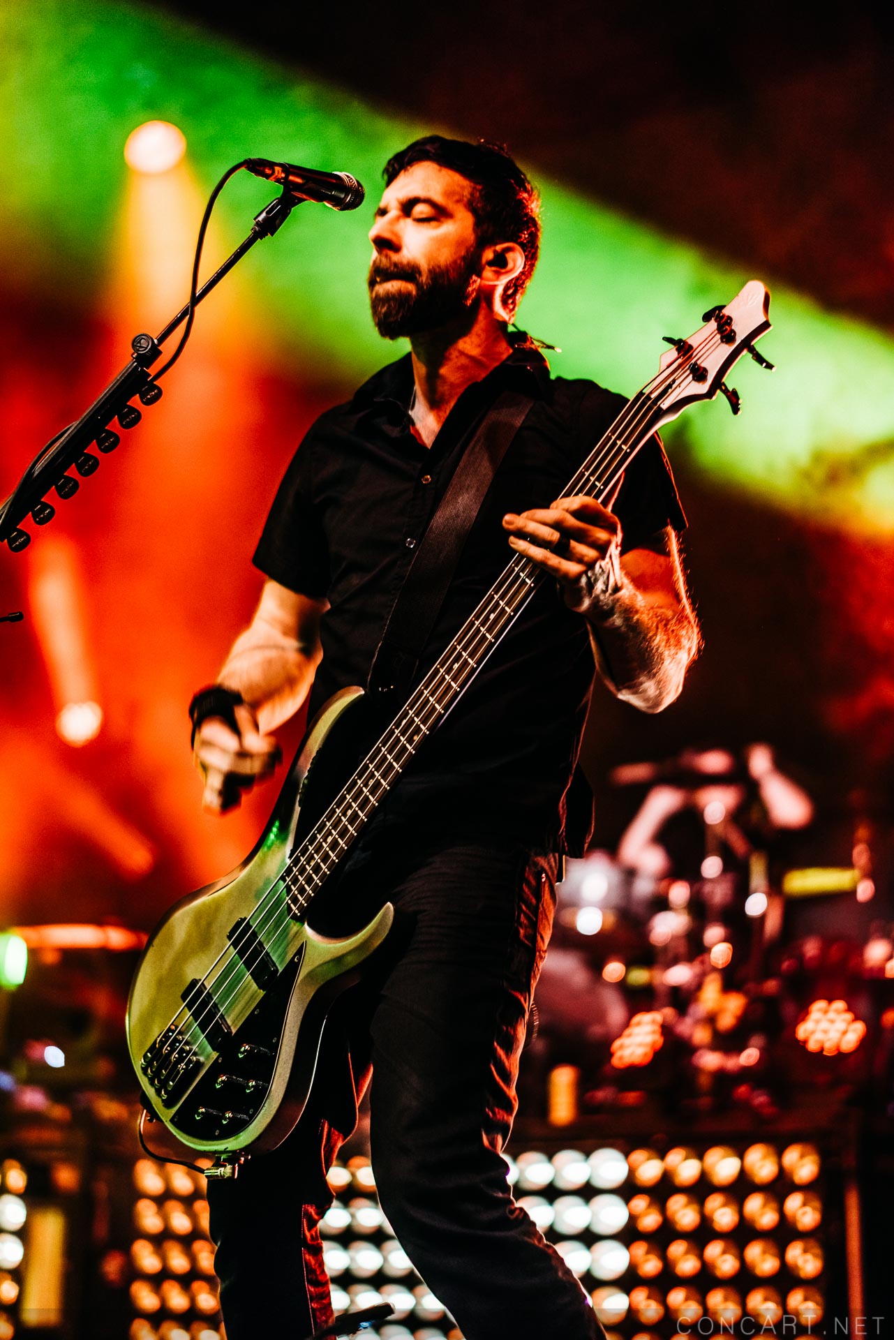 Photo of Chevelle Concert Dean Bernardini egyptian room Indianapolis Live Music Old National Centre Pete Loeffler Sam Loeffler 17