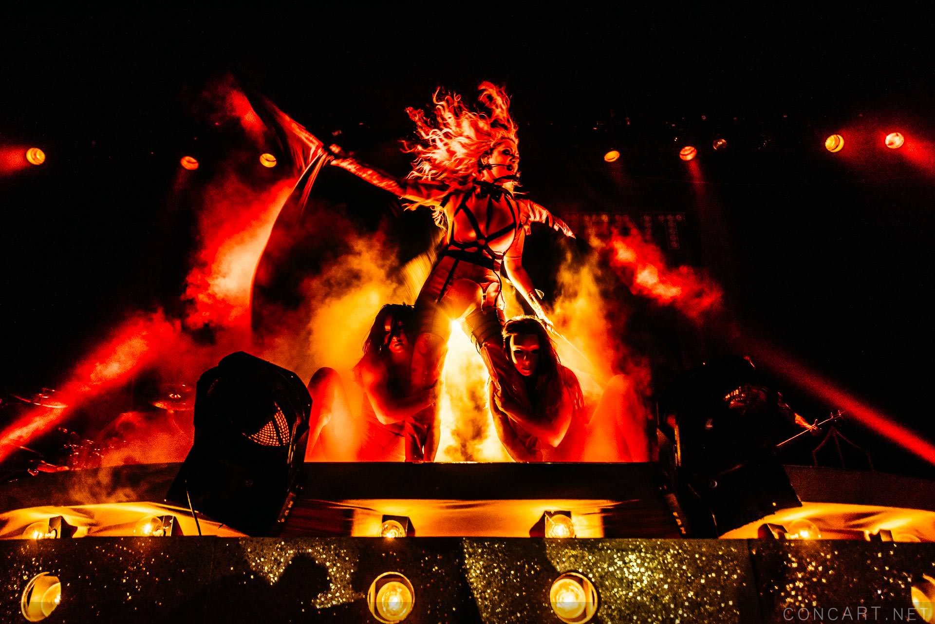 Photo of Chris Howorth Concert egyptian room In This Moment Indianapolis Live Music Maria Brink Metal Old National Centre 41