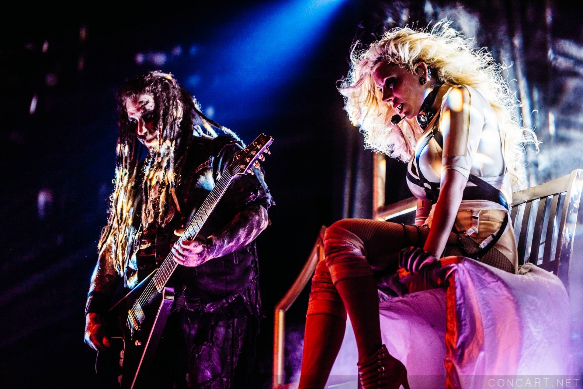 Photo of Chris Howorth Concert egyptian room In This Moment Indianapolis Live Music Maria Brink Metal Old National Centre 47