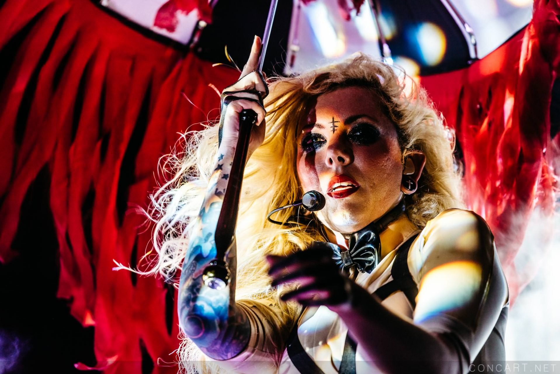 Photo of Chris Howorth Concert egyptian room In This Moment Indianapolis Live Music Maria Brink Metal Old National Centre 53