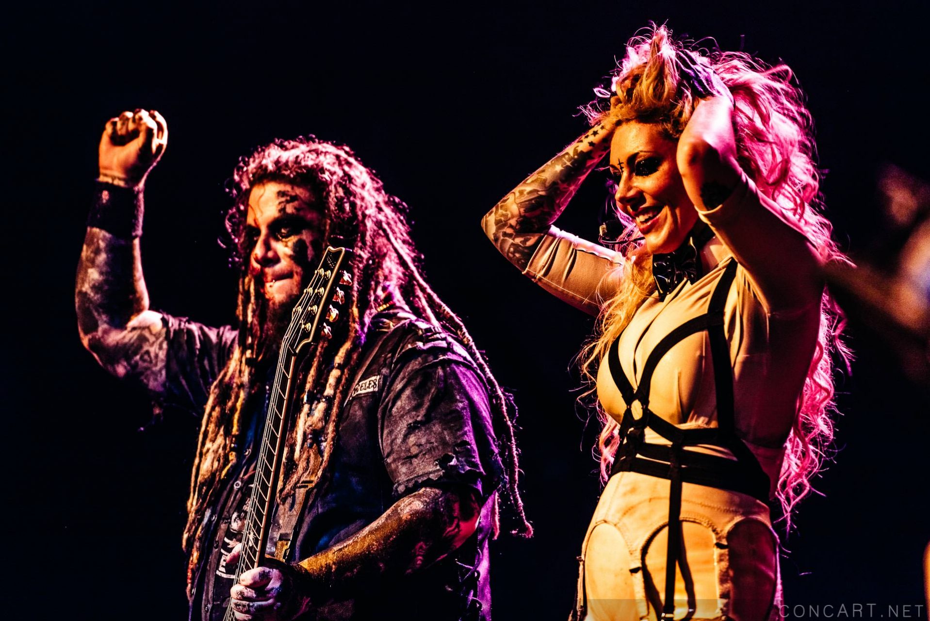 Photo of Chris Howorth Concert egyptian room In This Moment Indianapolis Live Music Maria Brink Metal Old National Centre 55