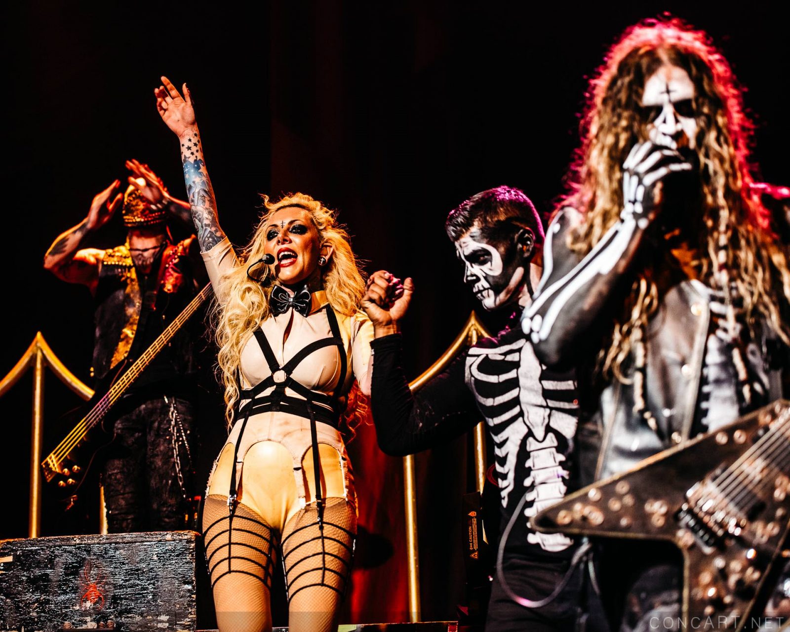 Photo of Chris Howorth Concert egyptian room In This Moment Indianapolis Live Music Maria Brink Metal Old National Centre 62