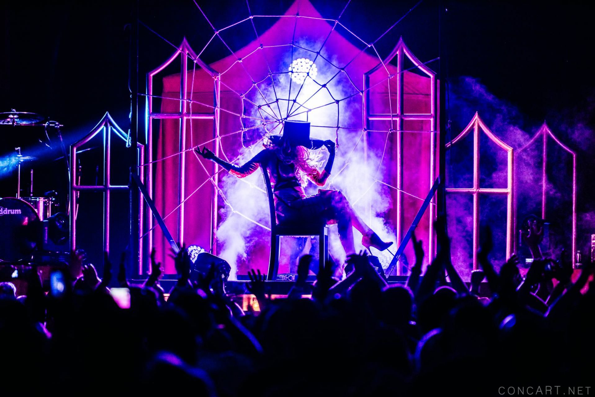 Photo of Chris Howorth Concert egyptian room In This Moment Indianapolis Live Music Maria Brink Metal Old National Centre 70