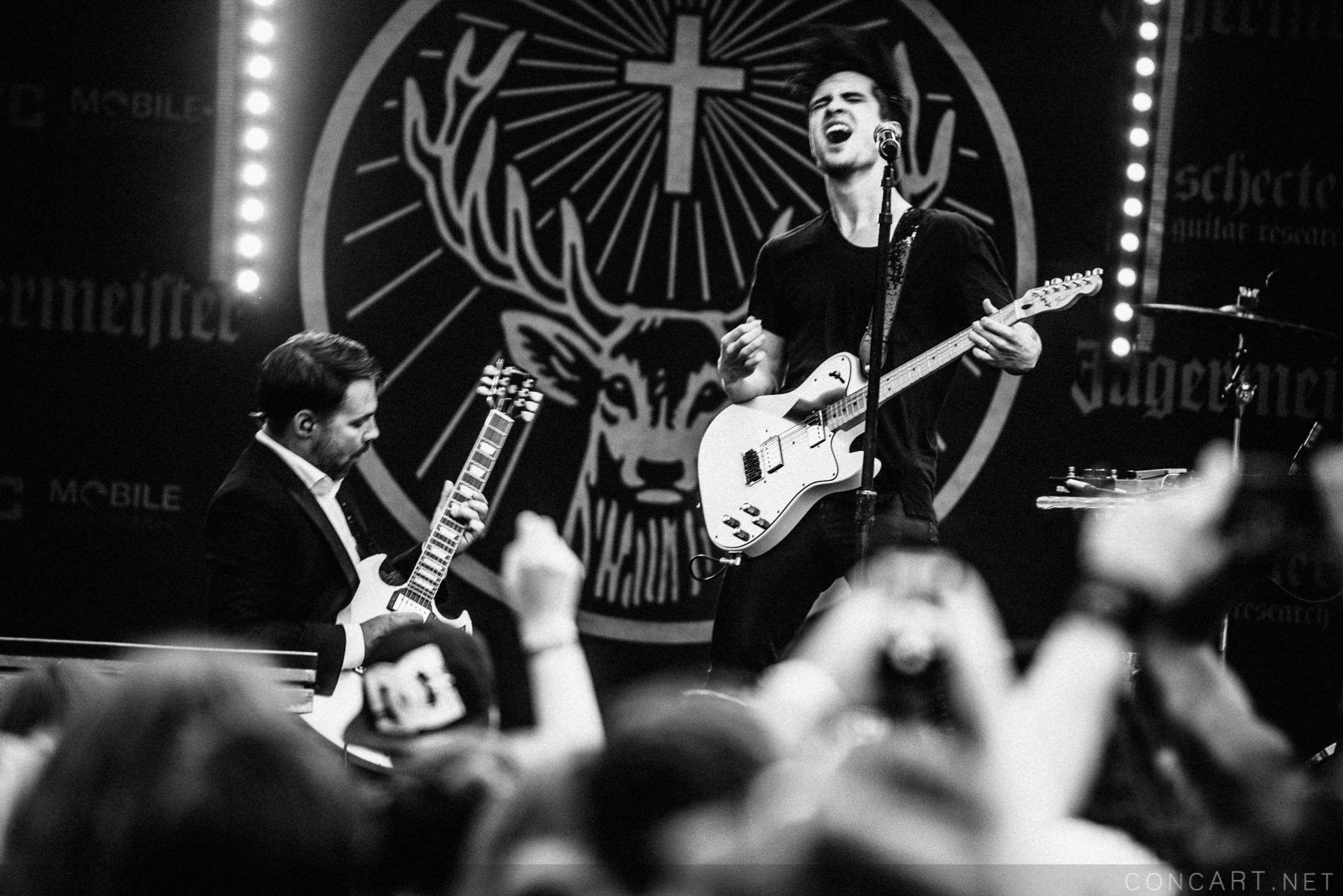 Photo of Baroque pop Brendon Urie Concert Concert For Cancer Dallon Weekes Georgia Street Indiana Indianapolis Indy INDYpendence Day Kenneth Harris Live Music Panic at the Disco Spencer Smith Vaudville Rock 4