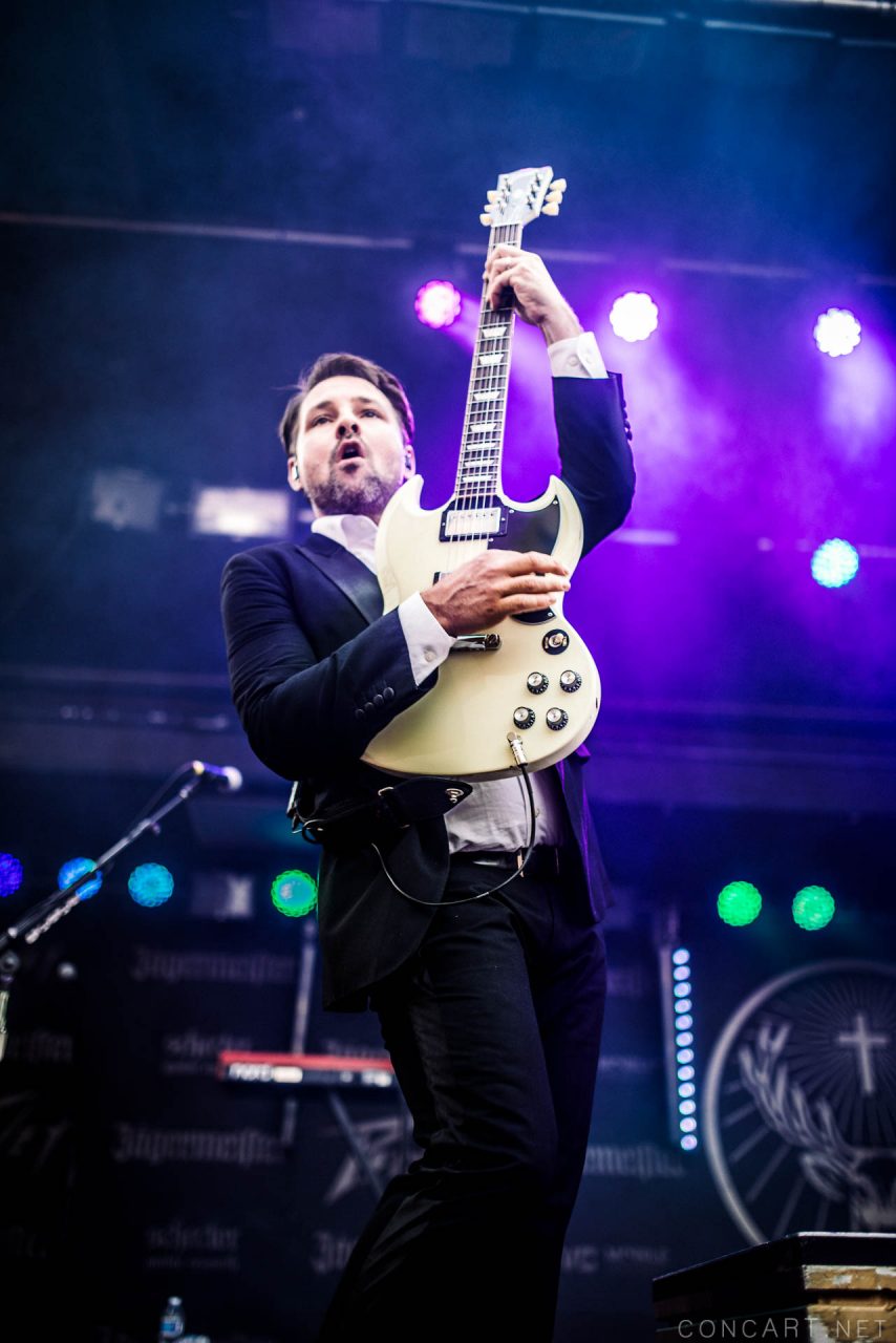 Photo of Baroque pop Brendon Urie Concert Concert For Cancer Dallon Weekes Georgia Street Indiana Indianapolis Indy INDYpendence Day Kenneth Harris Live Music Panic at the Disco Spencer Smith Vaudville Rock 5