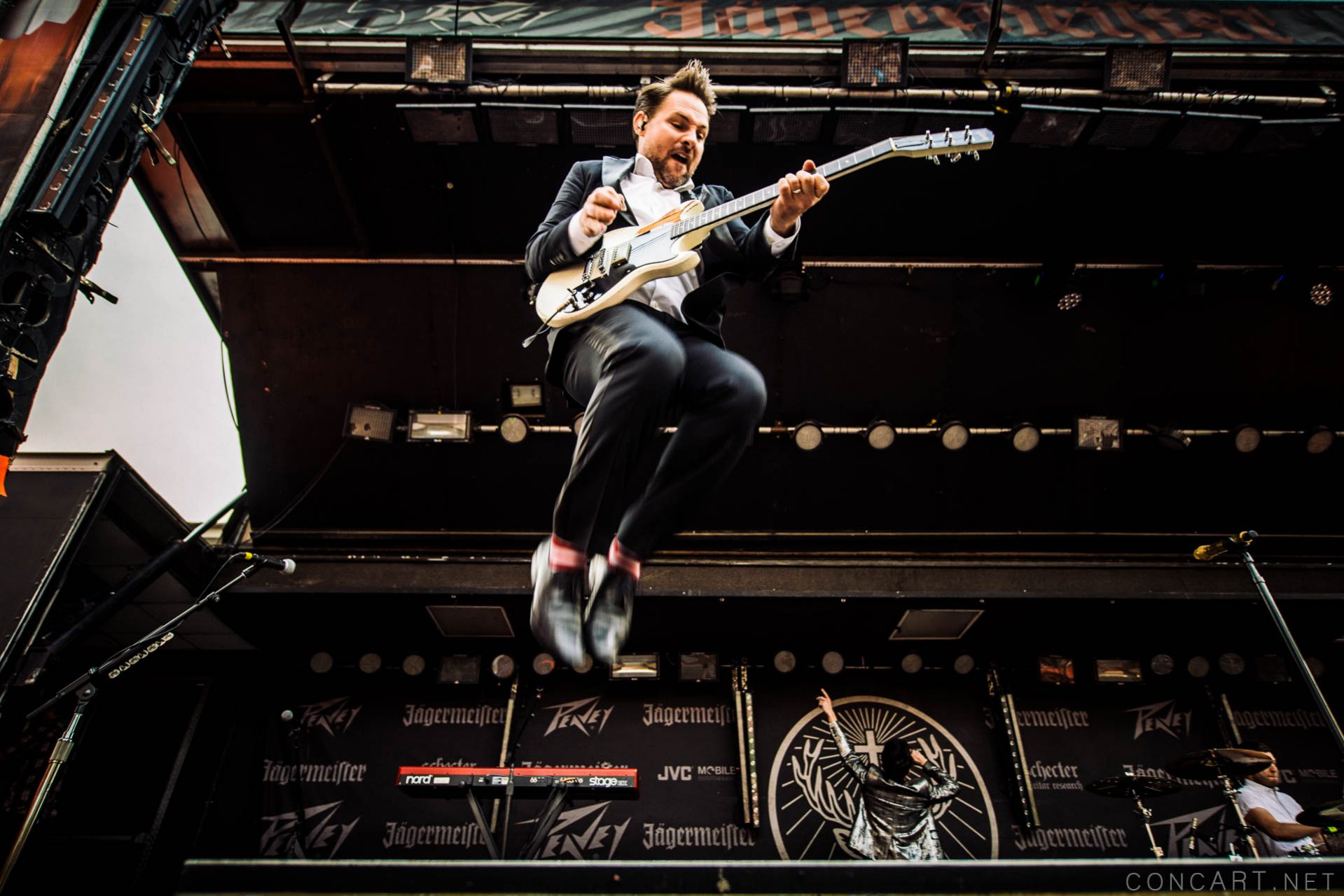 Photo of Baroque pop Brendon Urie Concert Concert For Cancer Dallon Weekes Georgia Street Indiana Indianapolis Indy INDYpendence Day Kenneth Harris Live Music Panic at the Disco Spencer Smith Vaudville Rock 6