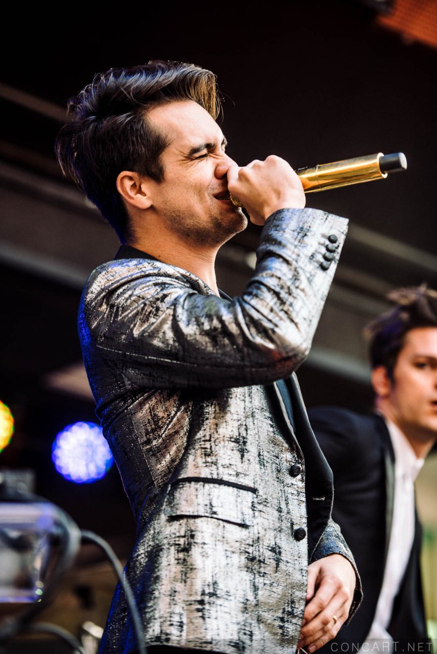 Photo of Baroque pop Brendon Urie Concert Concert For Cancer Dallon Weekes Georgia Street Indiana Indianapolis Indy INDYpendence Day Kenneth Harris Live Music Panic at the Disco Spencer Smith Vaudville Rock 11