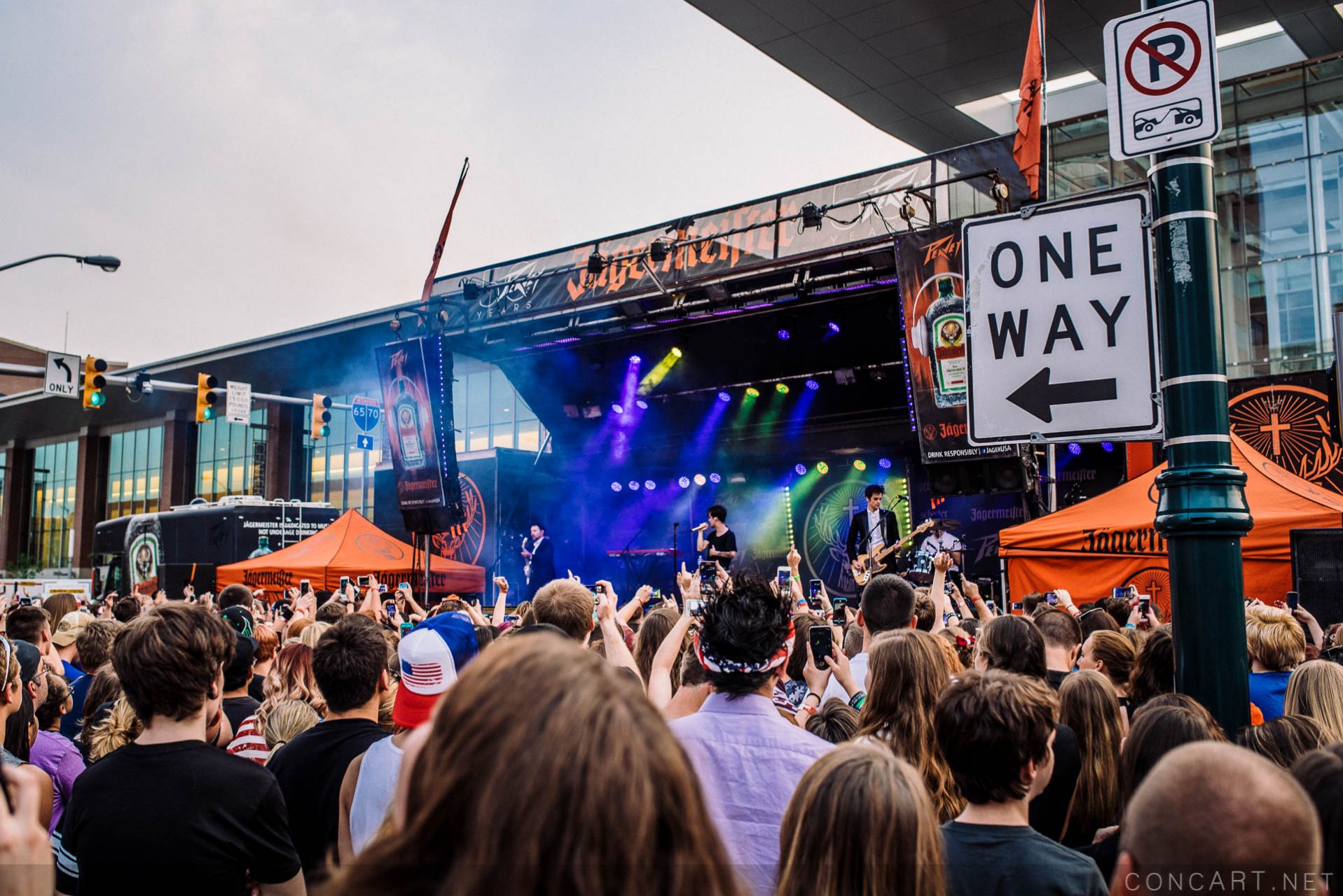 Photo of Baroque pop Brendon Urie Concert Concert For Cancer Dallon Weekes Georgia Street Indiana Indianapolis Indy INDYpendence Day Kenneth Harris Live Music Panic at the Disco Spencer Smith Vaudville Rock 15