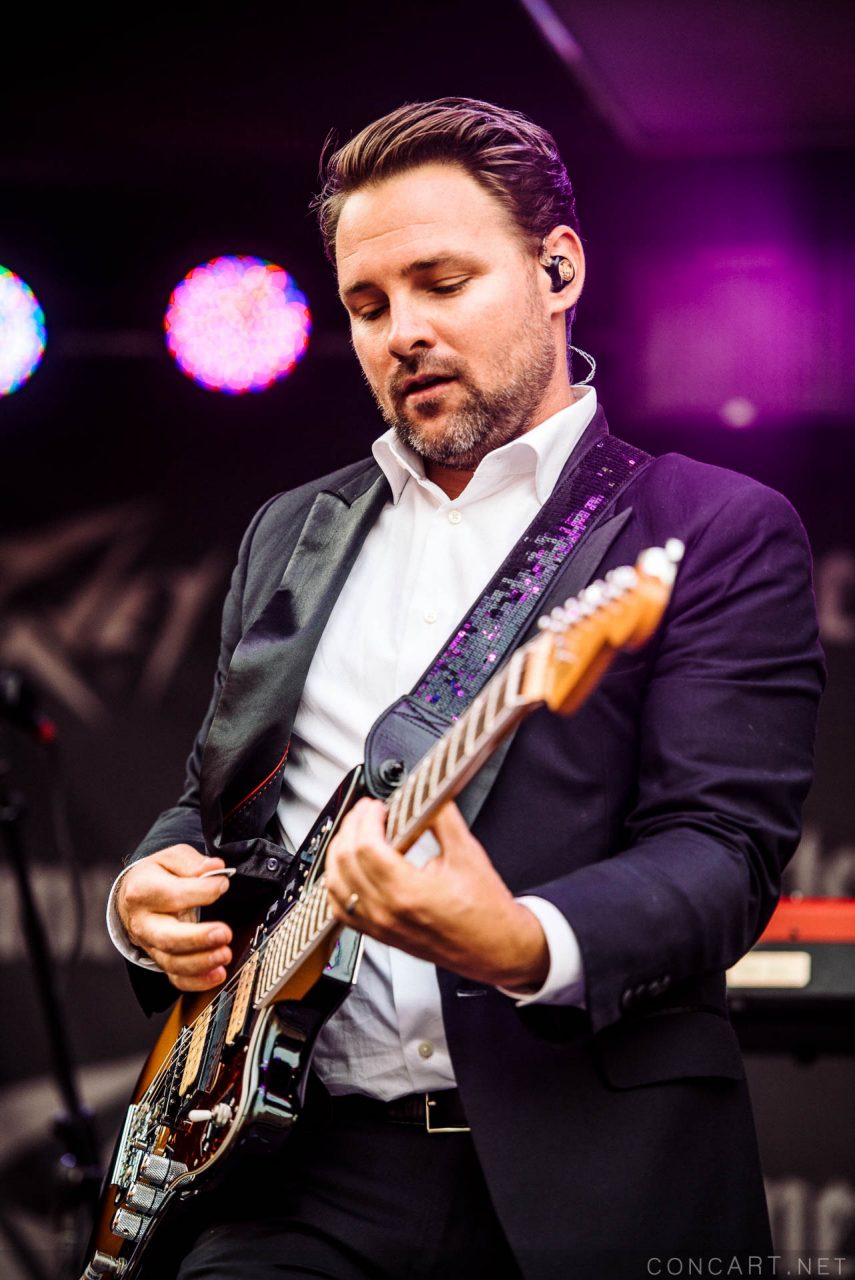 Photo of Baroque pop Brendon Urie Concert Concert For Cancer Dallon Weekes Georgia Street Indiana Indianapolis Indy INDYpendence Day Kenneth Harris Live Music Panic at the Disco Spencer Smith Vaudville Rock 16