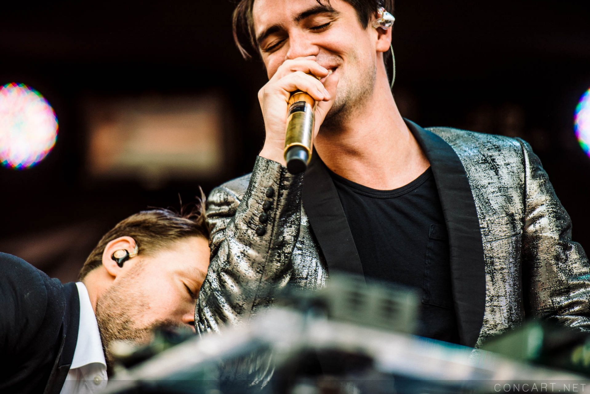 Photo of Baroque pop Brendon Urie Concert Concert For Cancer Dallon Weekes Georgia Street Indiana Indianapolis Indy INDYpendence Day Kenneth Harris Live Music Panic at the Disco Spencer Smith Vaudville Rock 20