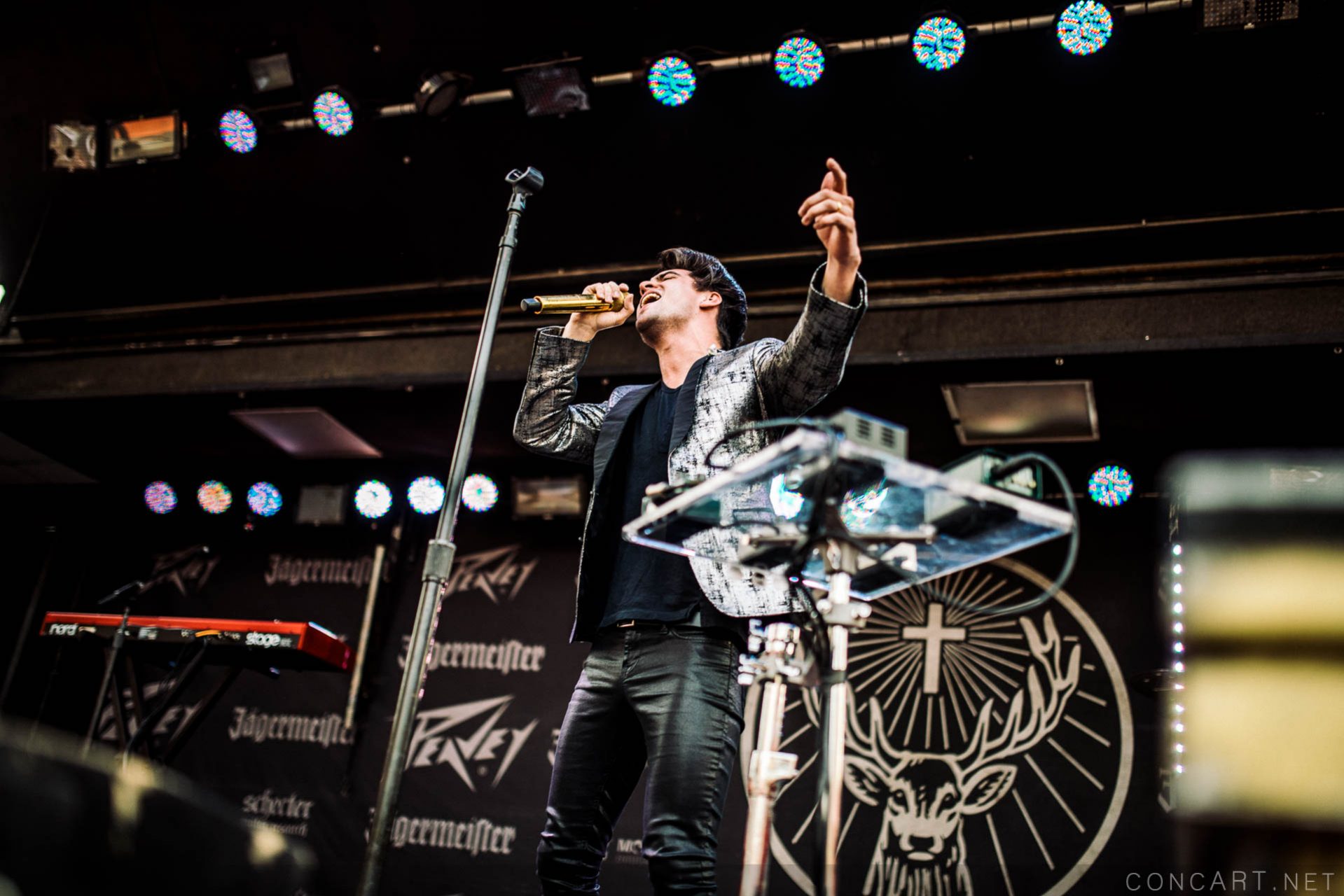 Photo of Baroque pop Brendon Urie Concert Concert For Cancer Dallon Weekes Georgia Street Indiana Indianapolis Indy INDYpendence Day Kenneth Harris Live Music Panic at the Disco Spencer Smith Vaudville Rock 28