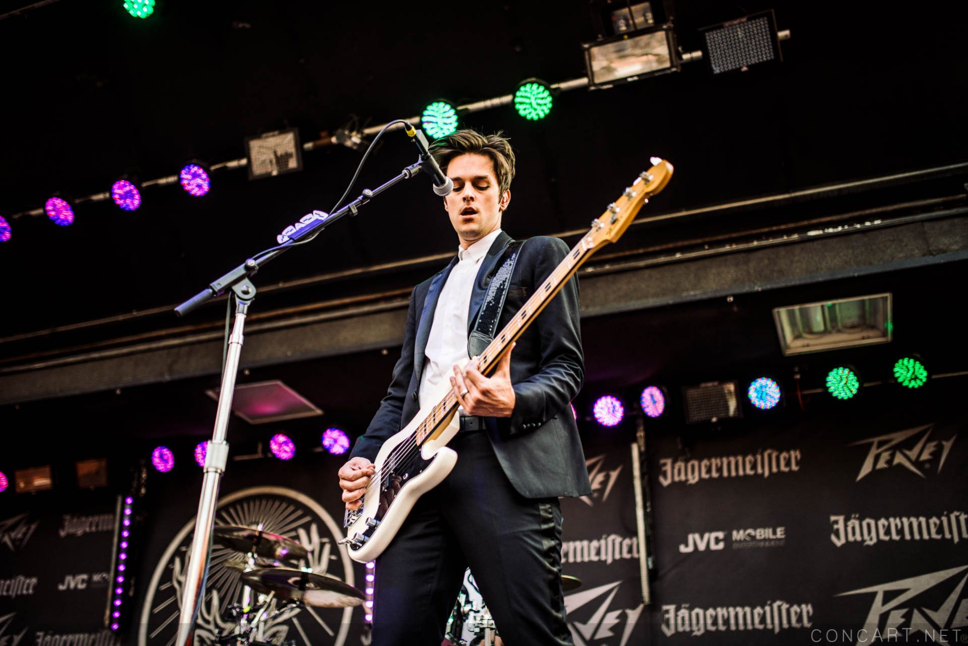 Photo of Baroque pop Brendon Urie Concert Concert For Cancer Dallon Weekes Georgia Street Indiana Indianapolis Indy INDYpendence Day Kenneth Harris Live Music Panic at the Disco Spencer Smith Vaudville Rock 32