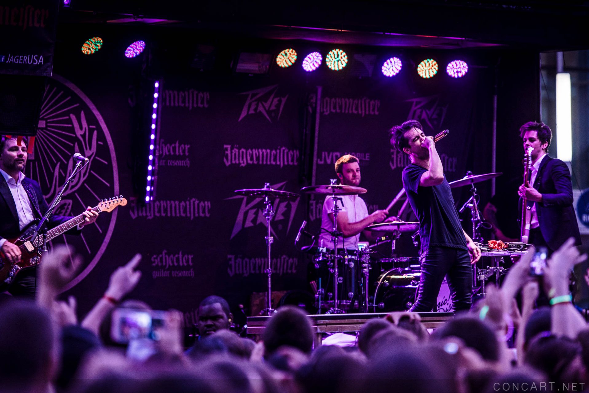 Photo of Baroque pop Brendon Urie Concert Concert For Cancer Dallon Weekes Georgia Street Indiana Indianapolis Indy INDYpendence Day Kenneth Harris Live Music Panic at the Disco Spencer Smith Vaudville Rock 34