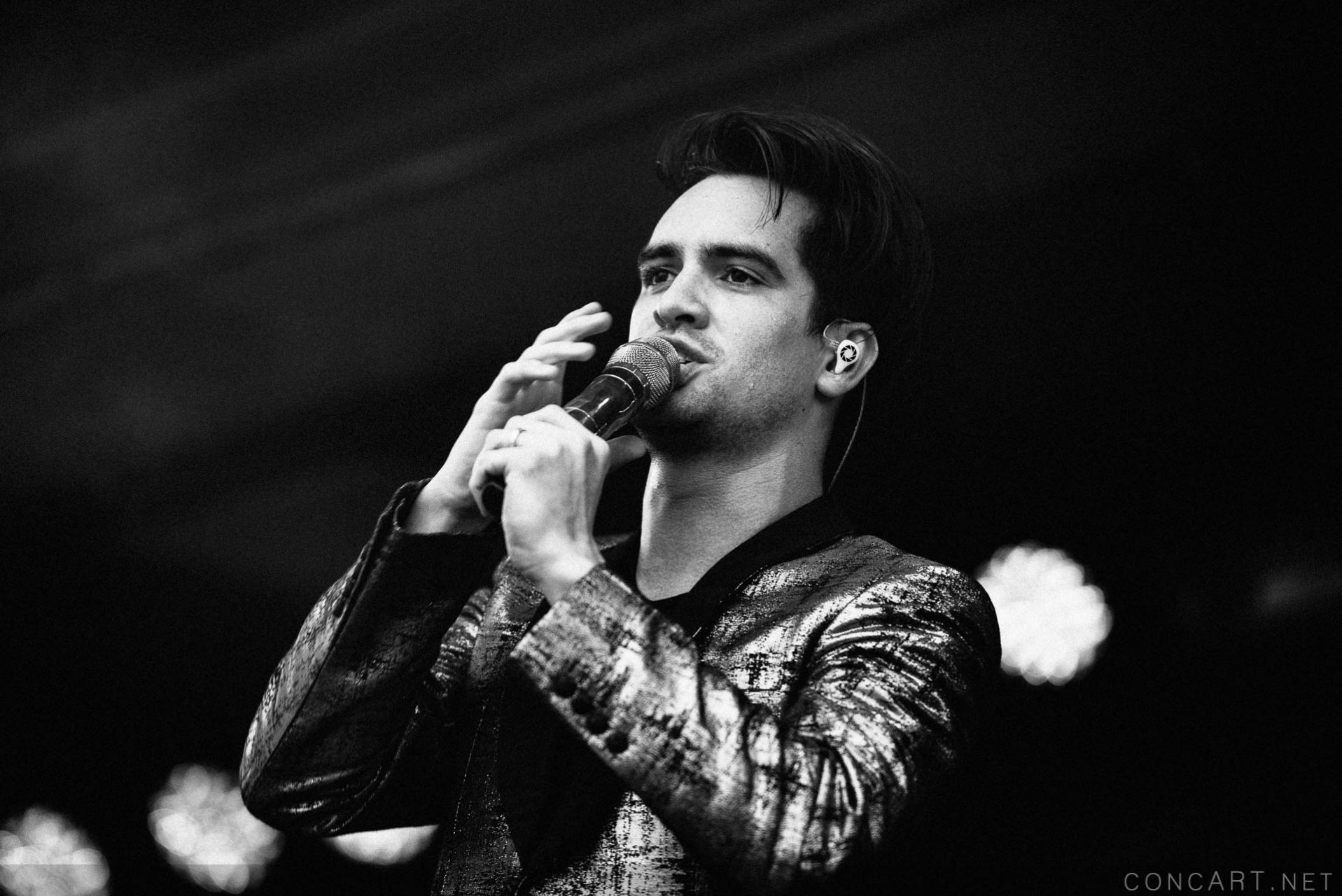 Photo of Baroque pop Brendon Urie Concert Concert For Cancer Dallon Weekes Georgia Street Indiana Indianapolis Indy INDYpendence Day Kenneth Harris Live Music Panic at the Disco Spencer Smith Vaudville Rock 35