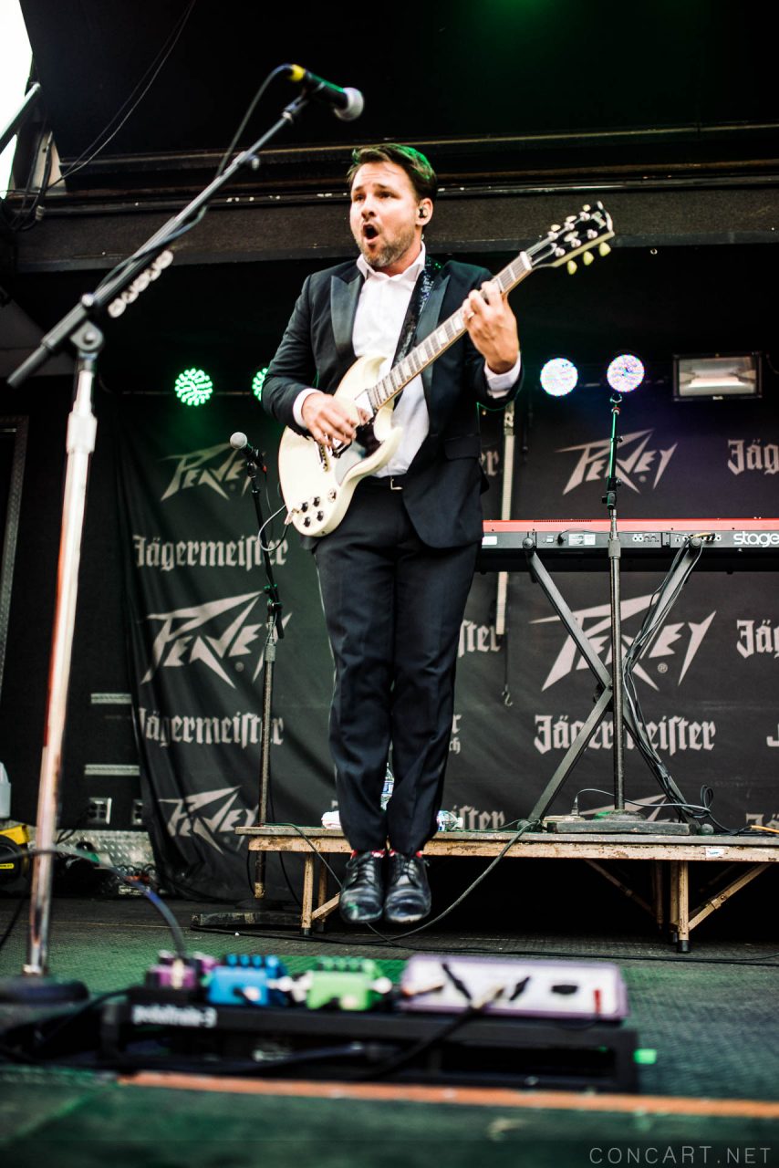 Photo of Baroque pop Brendon Urie Concert Concert For Cancer Dallon Weekes Georgia Street Indiana Indianapolis Indy INDYpendence Day Kenneth Harris Live Music Panic at the Disco Spencer Smith Vaudville Rock 41