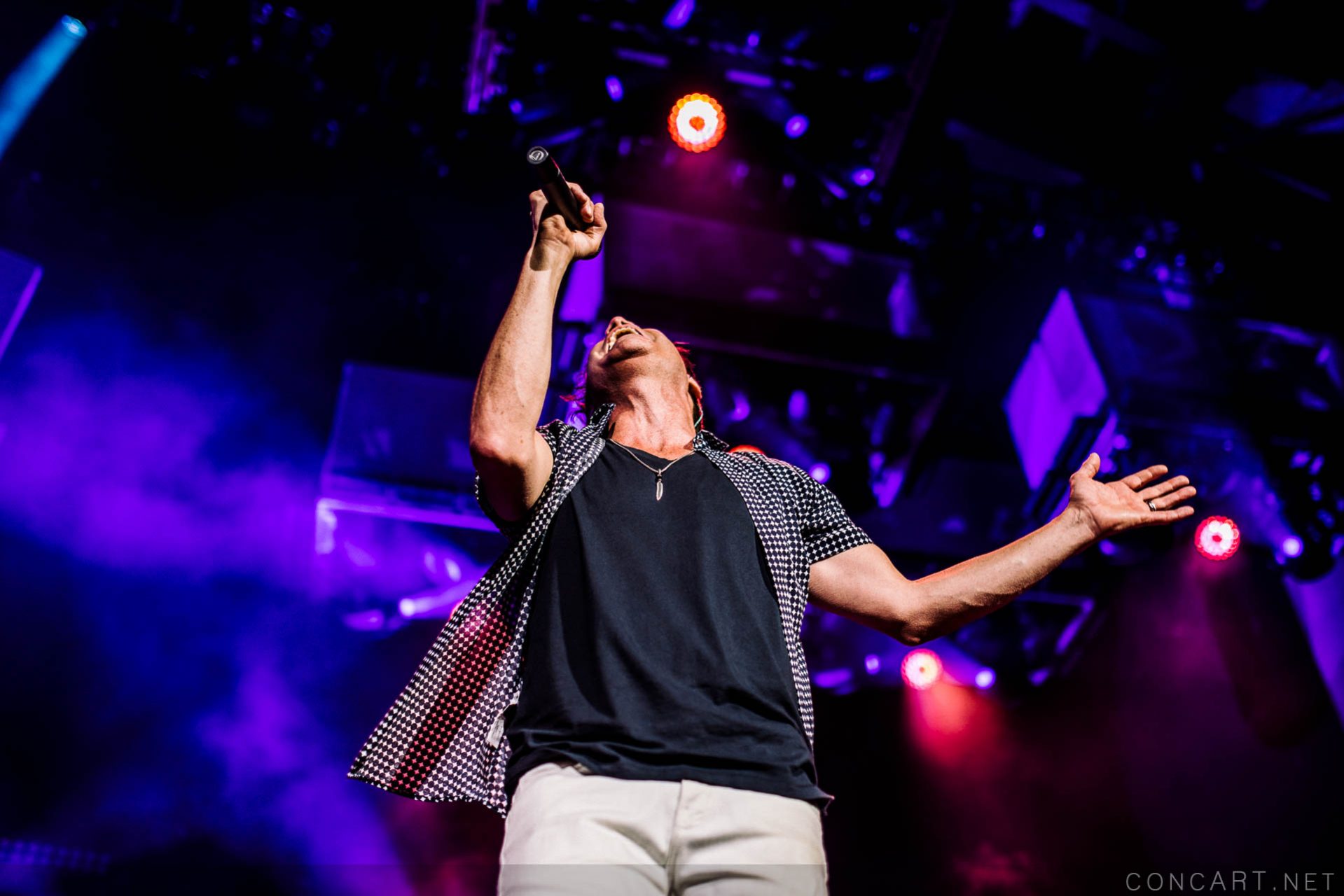 Photo of 2015 Indiana Indianapolis Indy Jimmy Stafford Klipsch Music Center Noblesville Pat Monahan Picasso At The Wheel Tour Scott Underwood Train