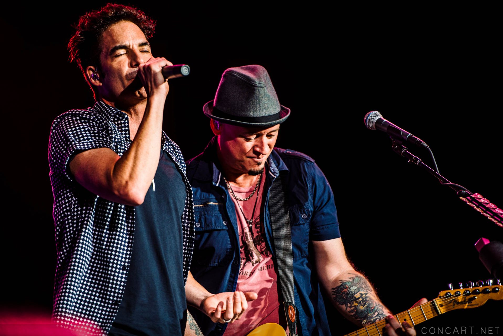 Photo of 2015 Indiana Indianapolis Indy Jimmy Stafford Klipsch Music Center Noblesville Pat Monahan Picasso At The Wheel Tour Scott Underwood Train 3