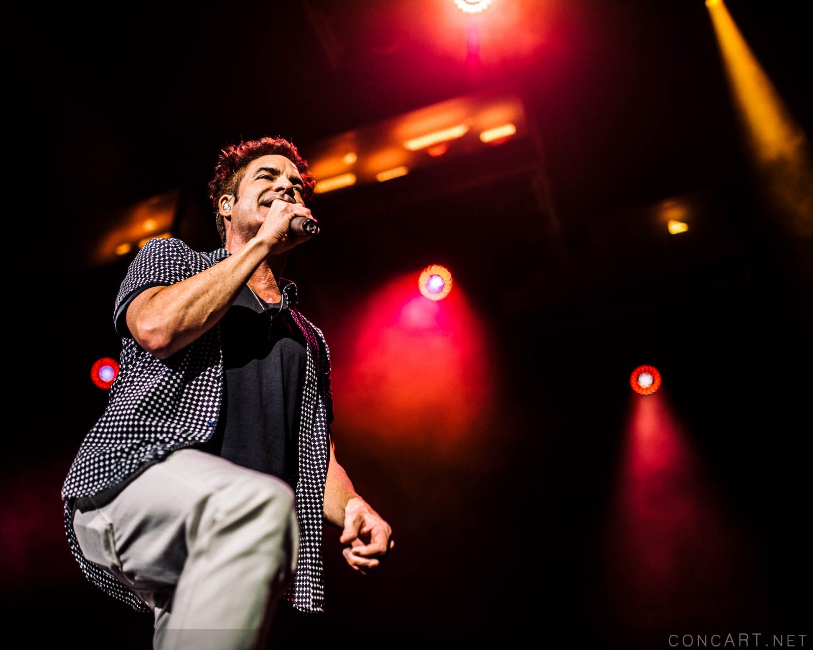 Photo of 2015 Indiana Indianapolis Indy Jimmy Stafford Klipsch Music Center Noblesville Pat Monahan Picasso At The Wheel Tour Scott Underwood Train 29