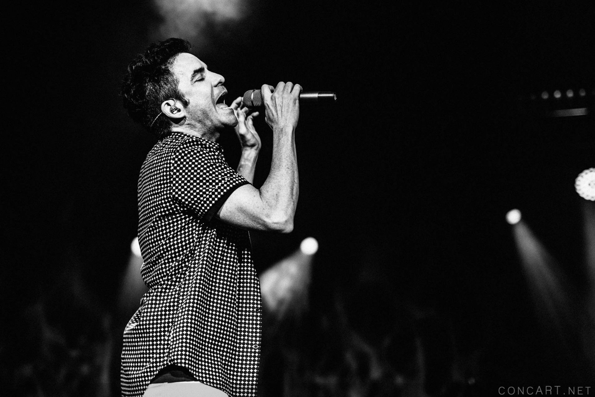 Photo of 2015 Indiana Indianapolis Indy Jimmy Stafford Klipsch Music Center Noblesville Pat Monahan Picasso At The Wheel Tour Scott Underwood Train 33