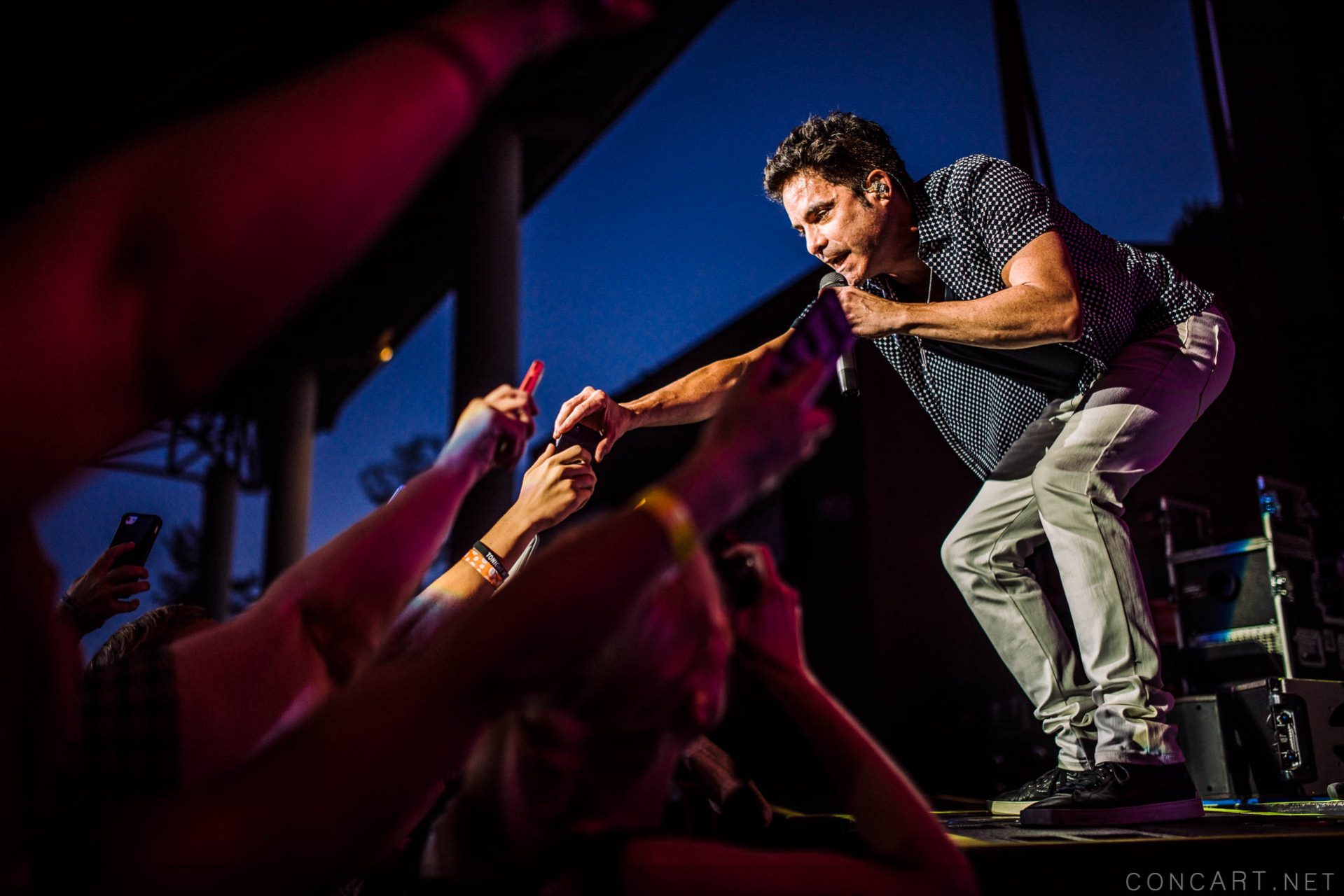 Photo of 2015 Indiana Indianapolis Indy Jimmy Stafford Klipsch Music Center Noblesville Pat Monahan Picasso At The Wheel Tour Scott Underwood Train 35