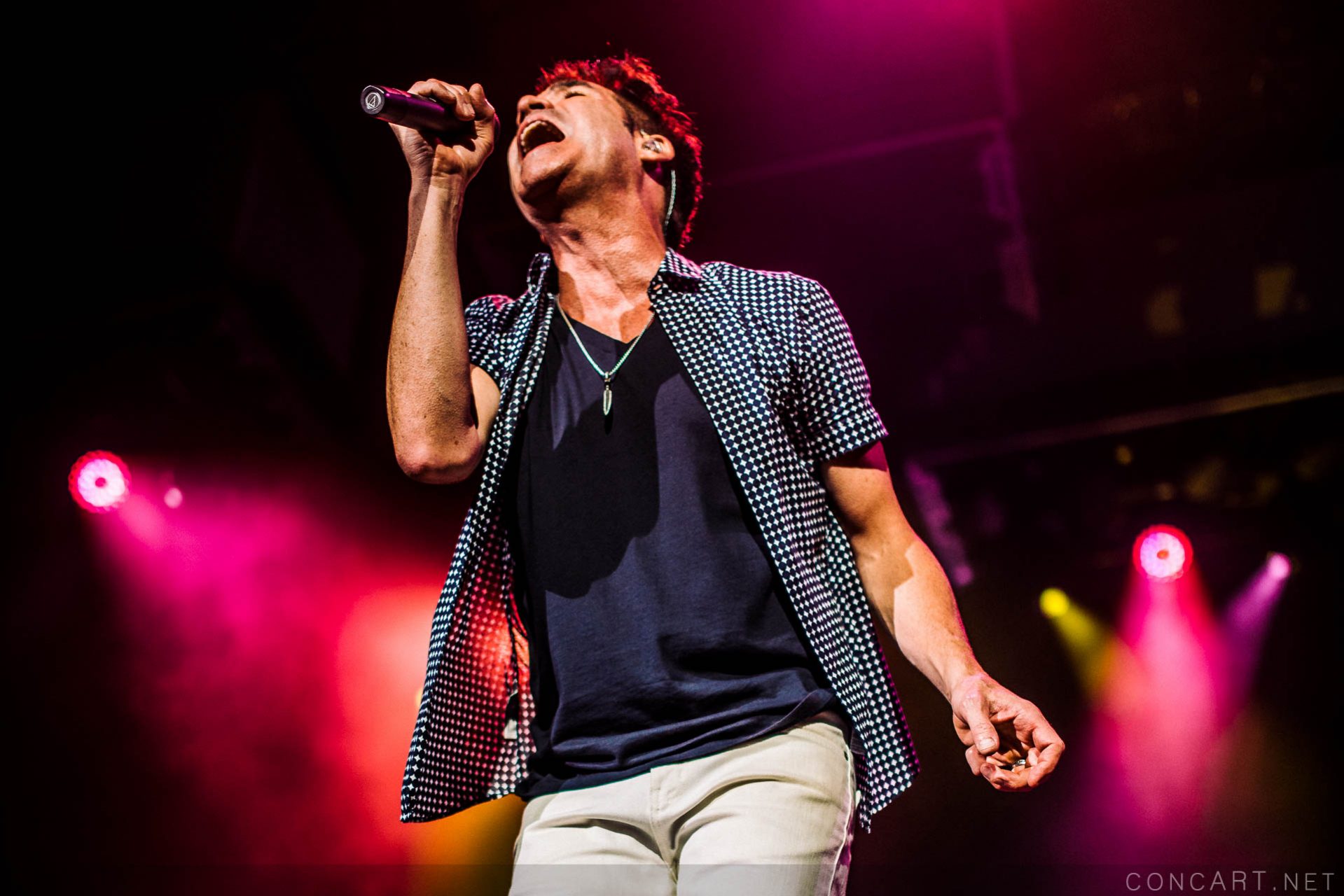 Photo of 2015 Indiana Indianapolis Indy Jimmy Stafford Klipsch Music Center Noblesville Pat Monahan Picasso At The Wheel Tour Scott Underwood Train 37