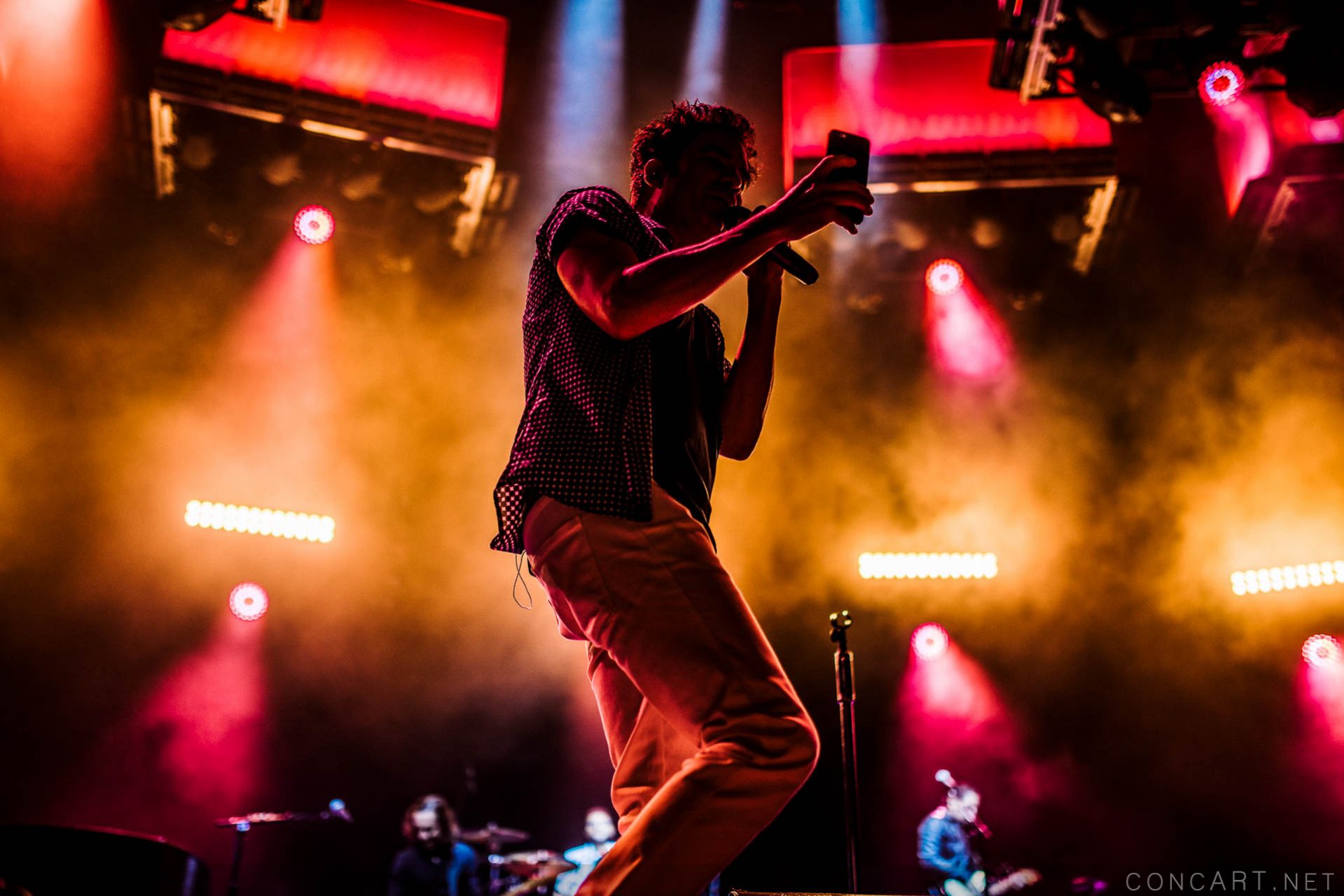 Photo of 2015 Indiana Indianapolis Indy Jimmy Stafford Klipsch Music Center Noblesville Pat Monahan Picasso At The Wheel Tour Scott Underwood Train 43