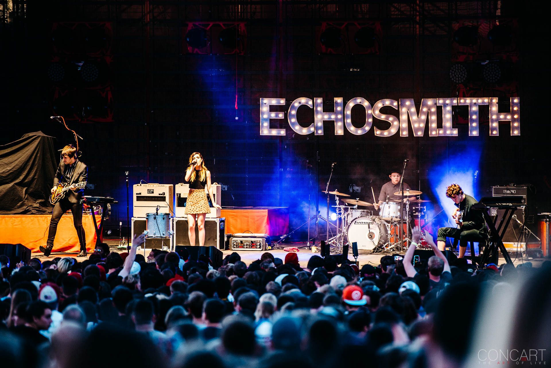 Photo of 2015 Concert Concert Photos Concert Pics Echosmith Farm Bureau Insurance Lawn Graham Sierota Indianapolis Indy Jamie Sierota Lights Live Live Music Noah Sierota Photos Pics Sean Molin Sydney Sierota The Lawn White River State Park WRSP 13