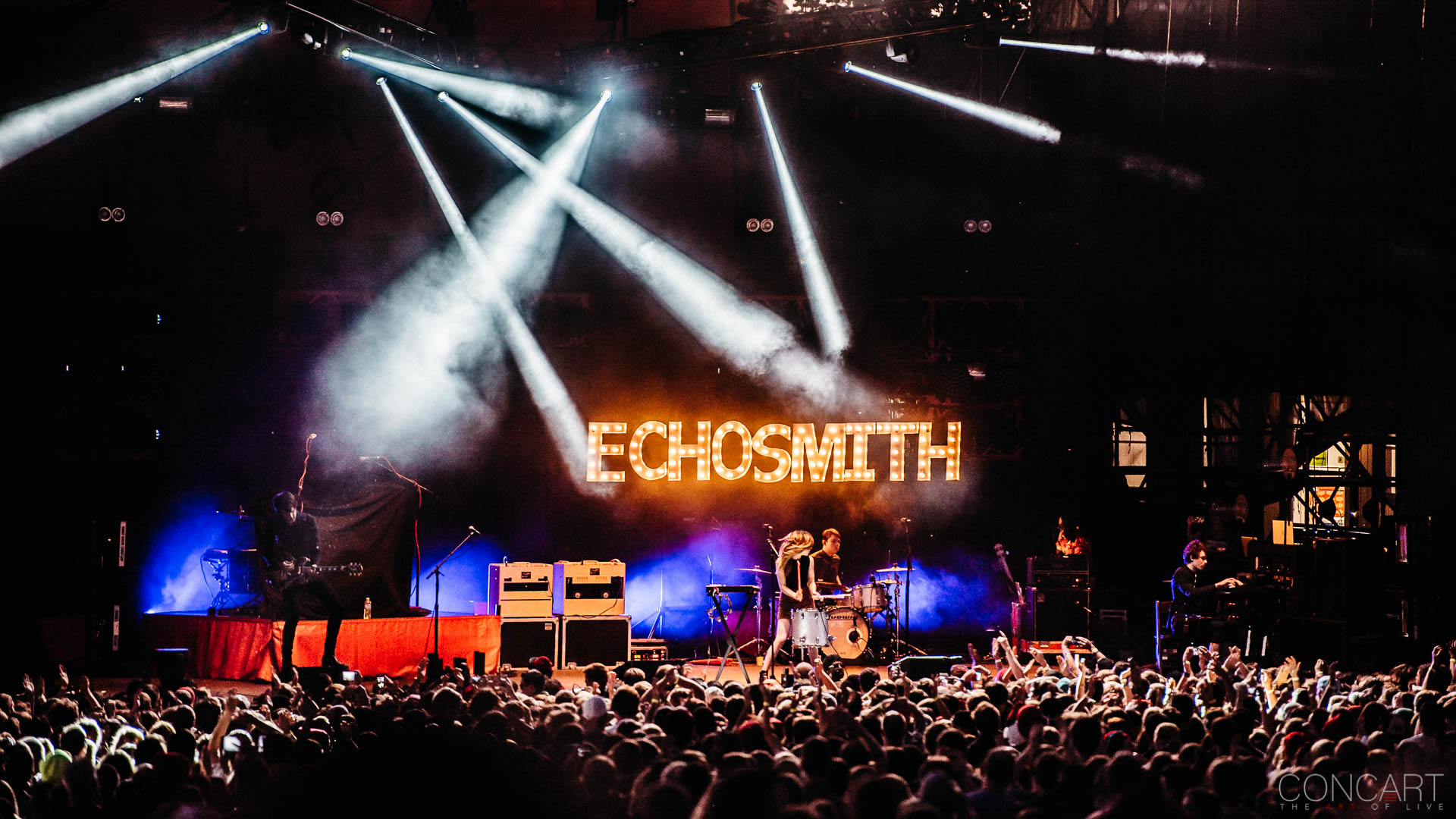 Photo of 2015 Concert Concert Photos Concert Pics Echosmith Farm Bureau Insurance Lawn Graham Sierota Indianapolis Indy Jamie Sierota Lights Live Live Music Noah Sierota Photos Pics Sean Molin Sydney Sierota The Lawn White River State Park WRSP 29